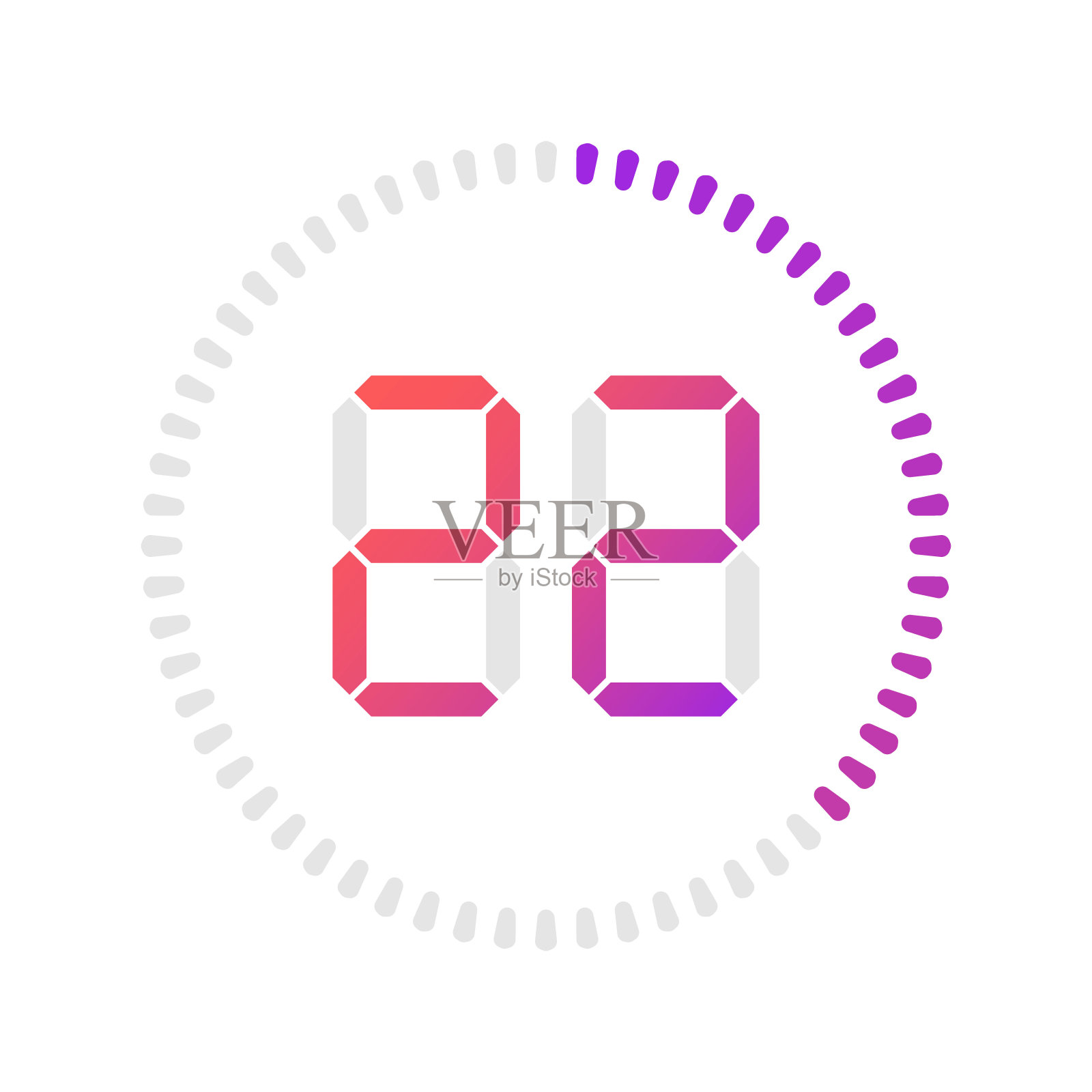 时钟和手表。向量。插画图片素材