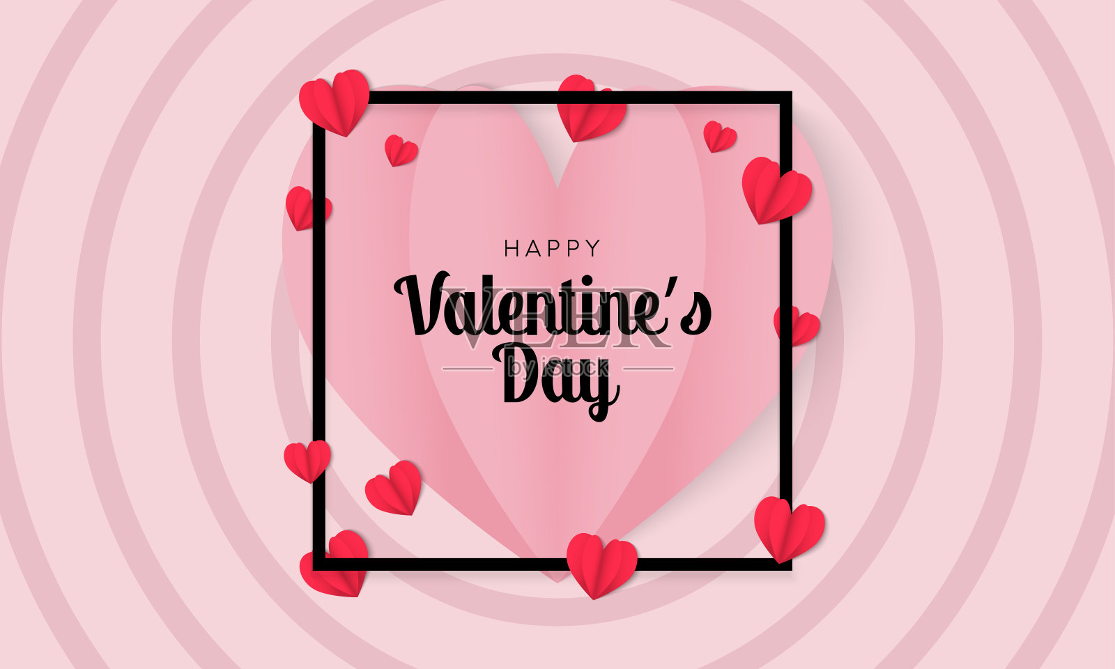 情人节背景插画图片素材