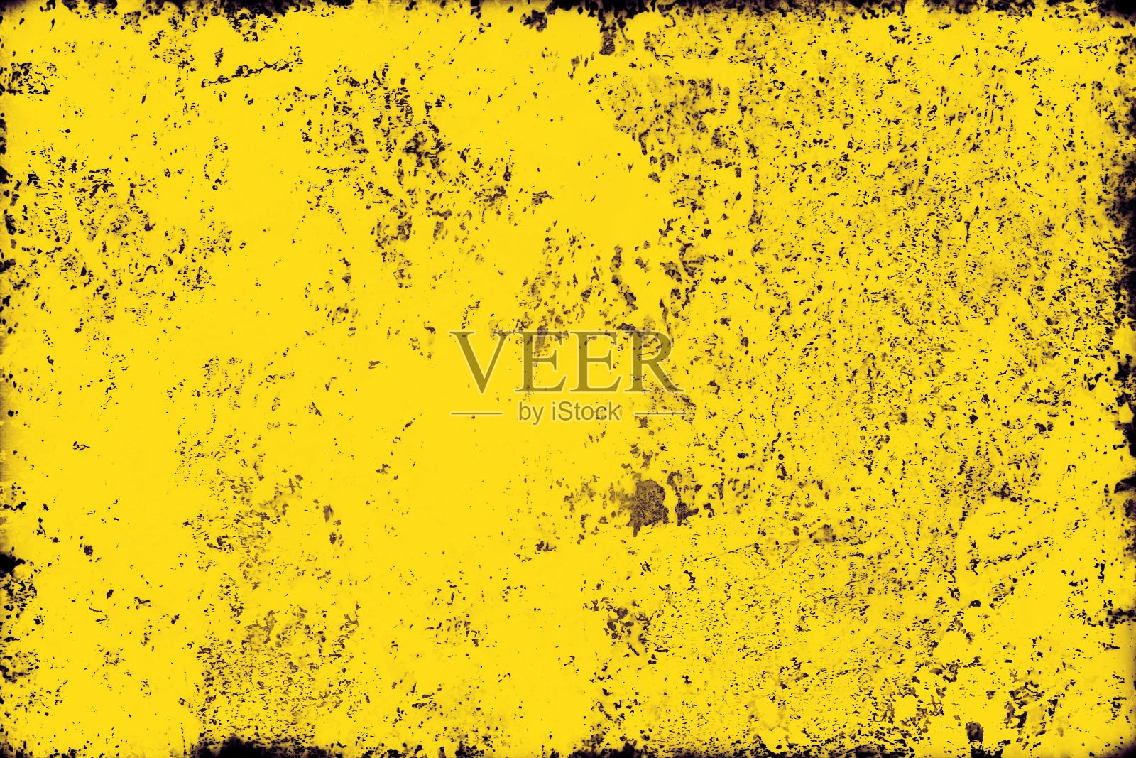 黄色的枯燥乏味的背景。旧油漆纹理照片摄影图片