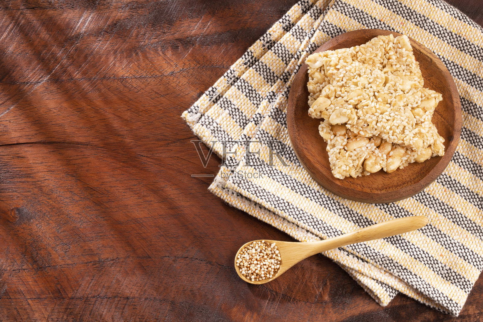 苋菜籽和谷物棒-苋菜照片摄影图片