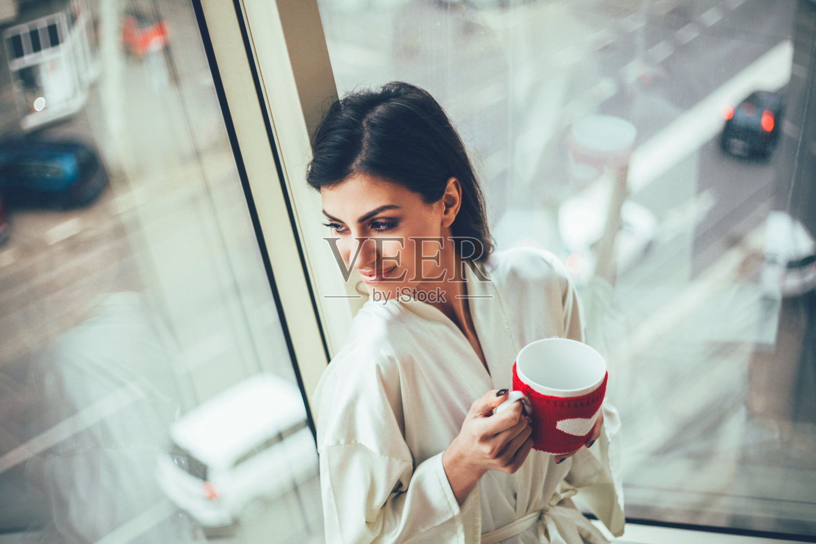 早上放松照片摄影图片