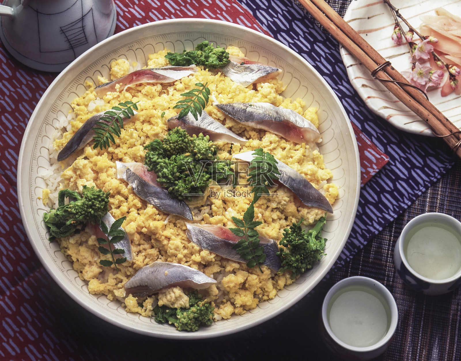 樱花寿司照片摄影图片