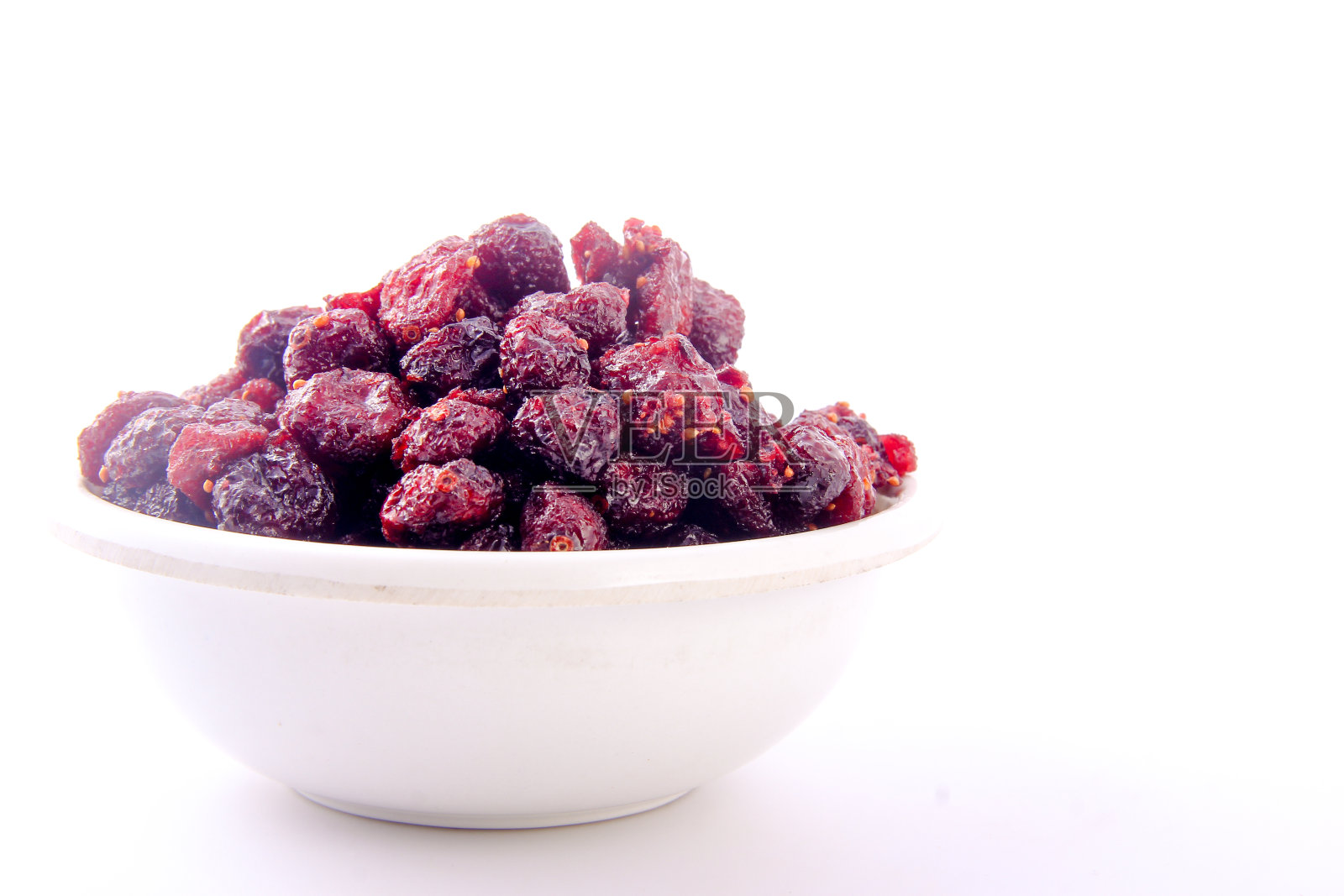 干覆盆子，碗里的干覆盆子，覆盆子质地，覆盆子分离照片摄影图片