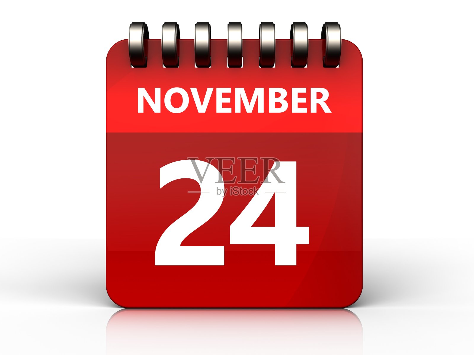 11月24日日历照片摄影图片