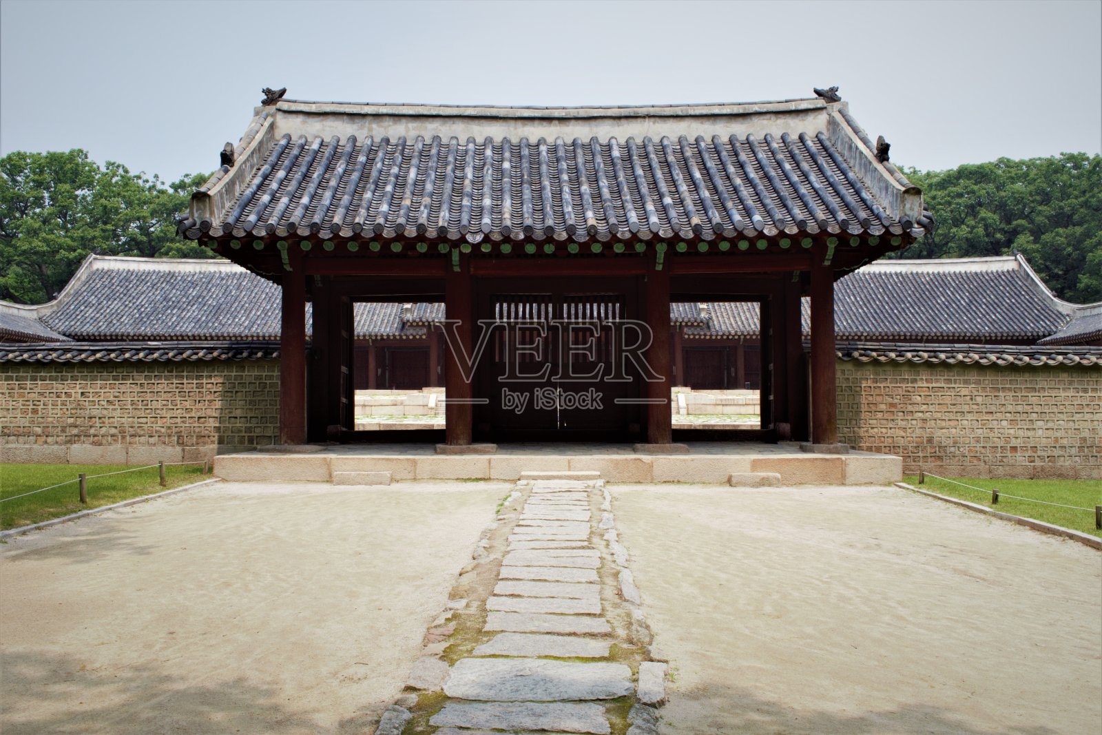 韩国首尔宗庙永宁寺南新闻门照片摄影图片