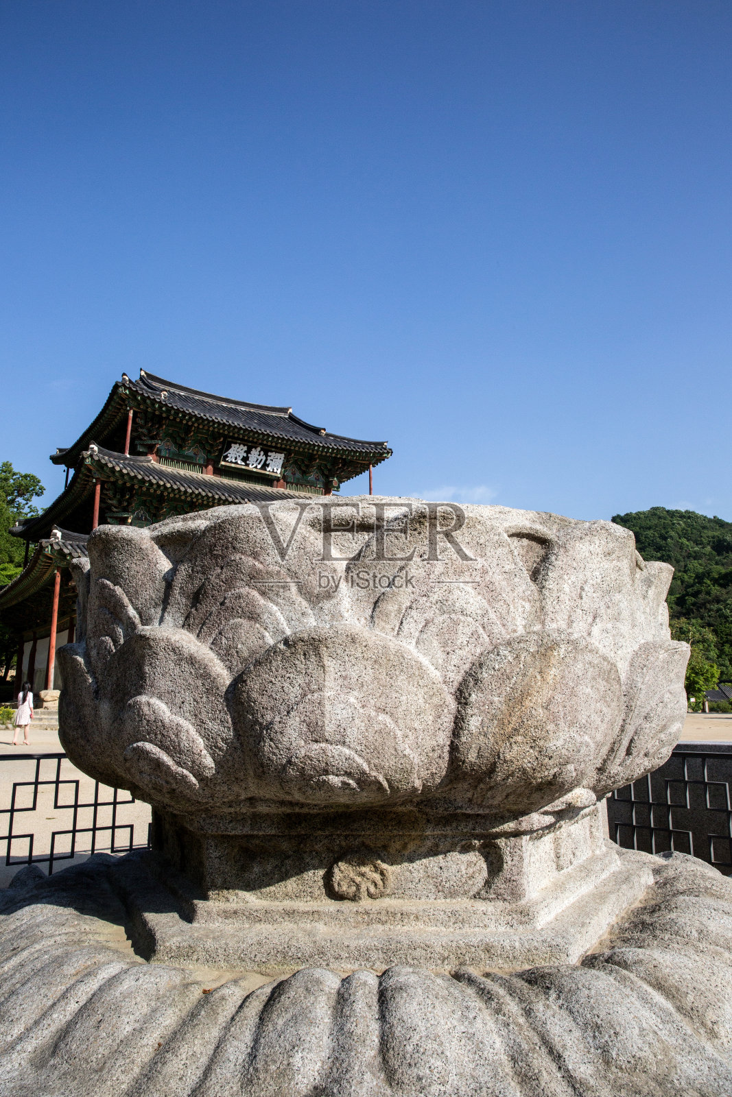 根桑萨神庙照片摄影图片