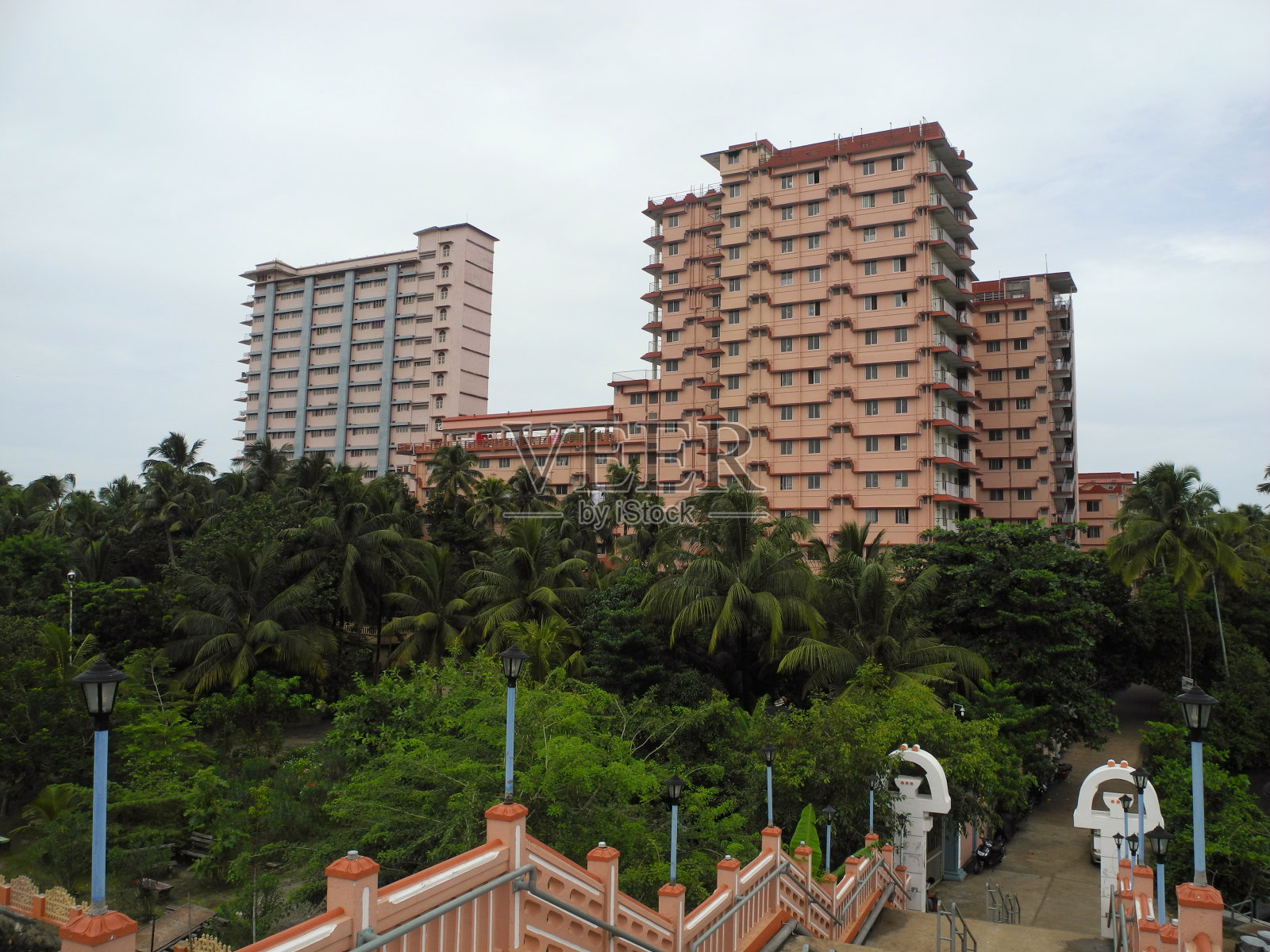 喀拉拉邦特里凡得鲁姆区阿玛道场照片摄影图片