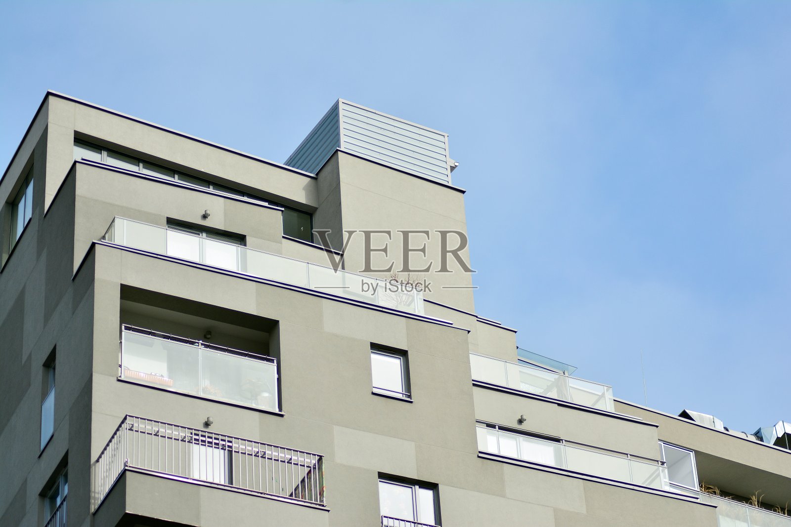 现代欧式住宅公寓照片摄影图片