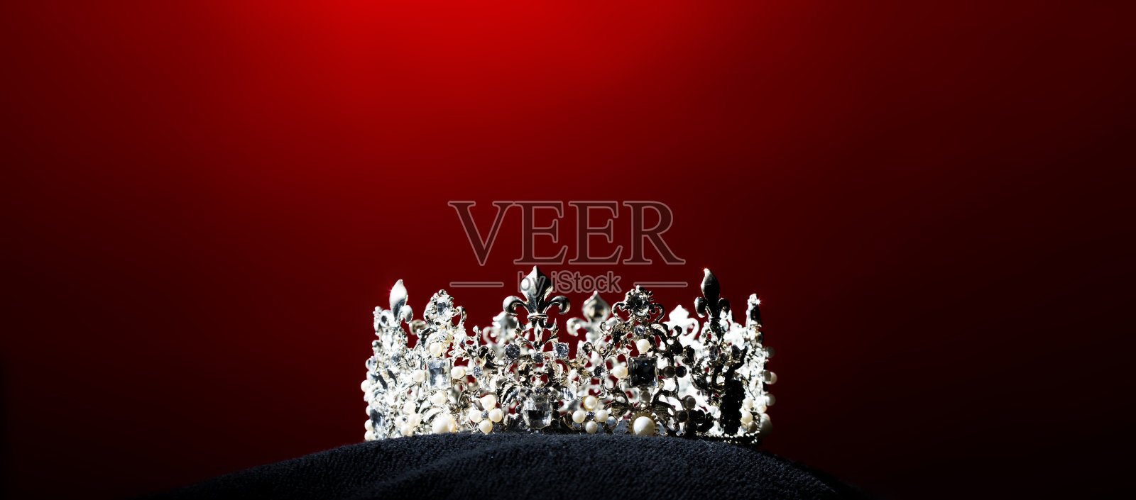 银钻石皇冠选美大赛照片摄影图片