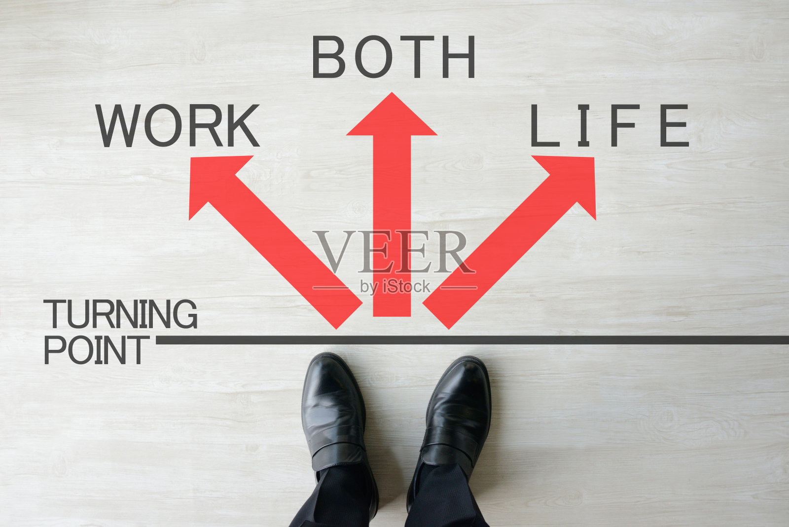 商业概念，工作或生活照片摄影图片