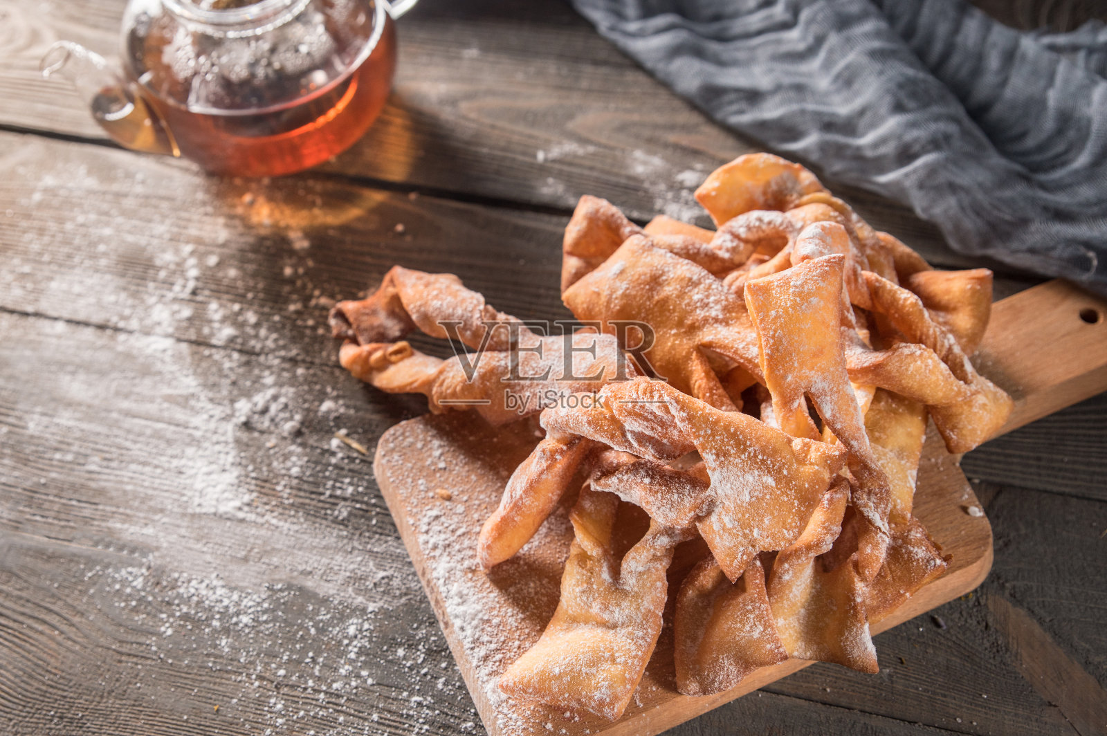 灌木——俄罗斯传统饼干照片摄影图片