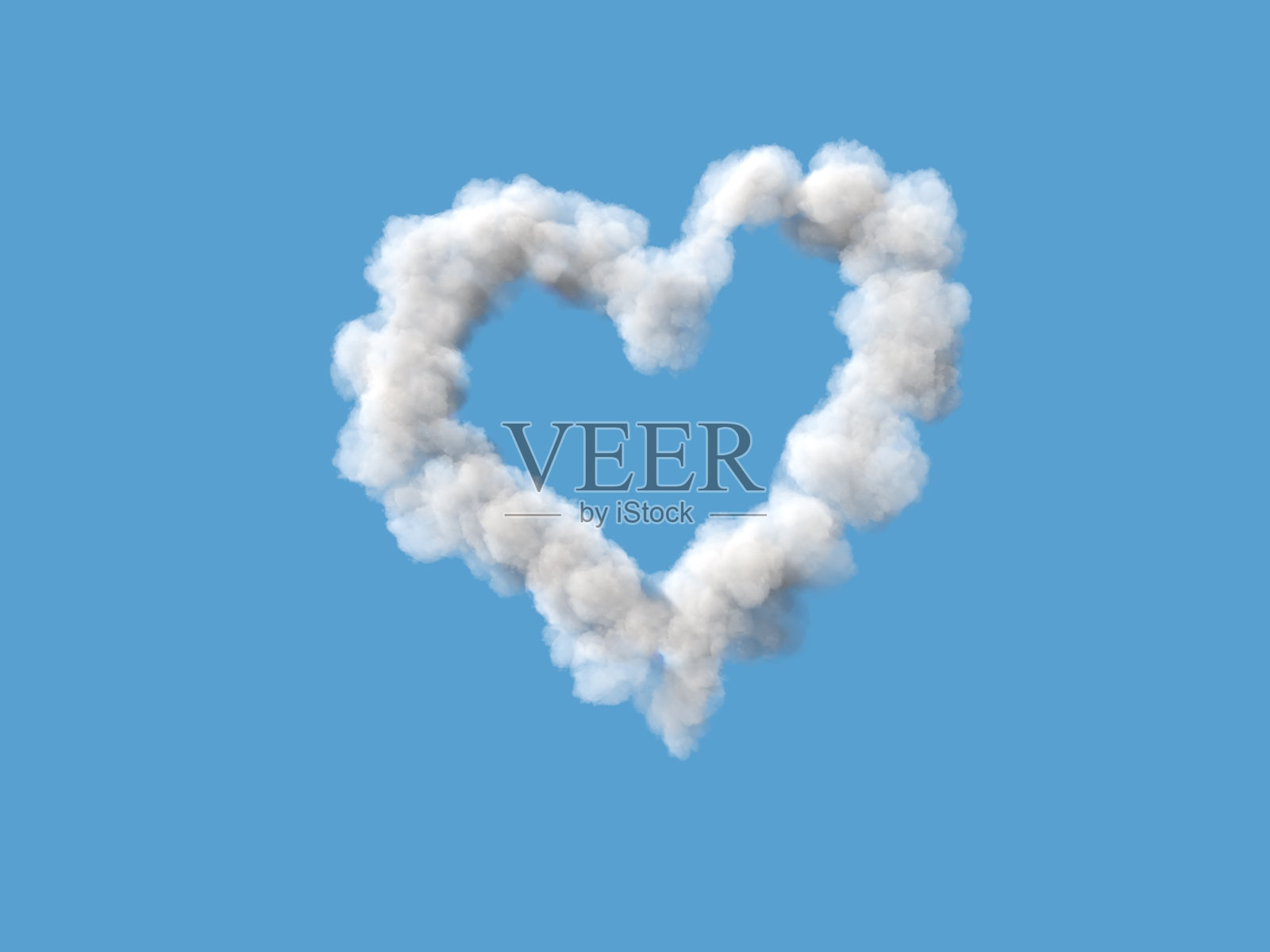 飞翔的心从云端照片摄影图片