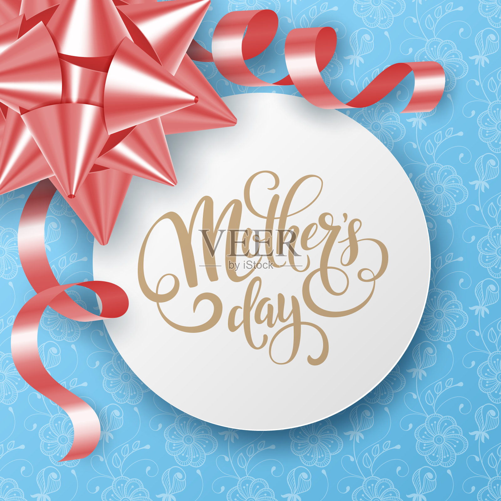 母亲节贺卡插画图片素材