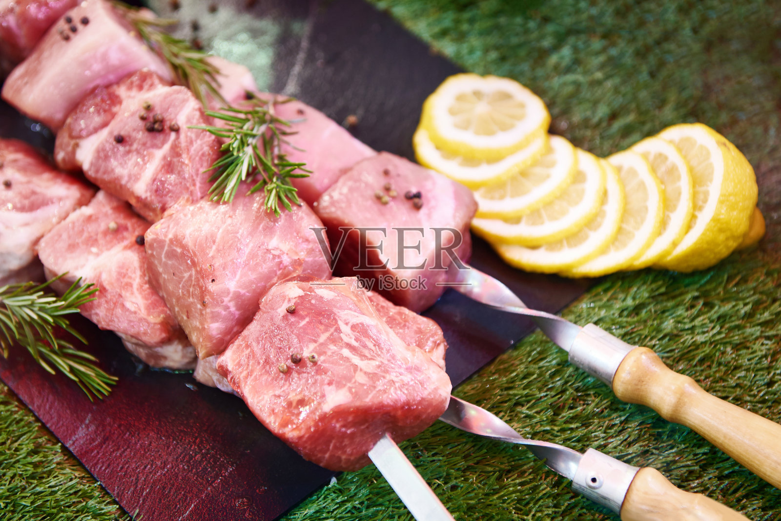 串烤肉串照片摄影图片