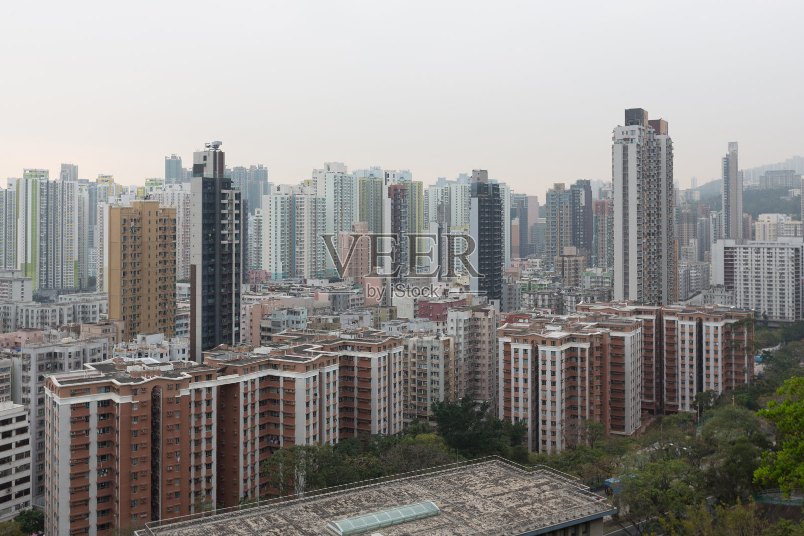 香港的住宅大厦照片摄影图片