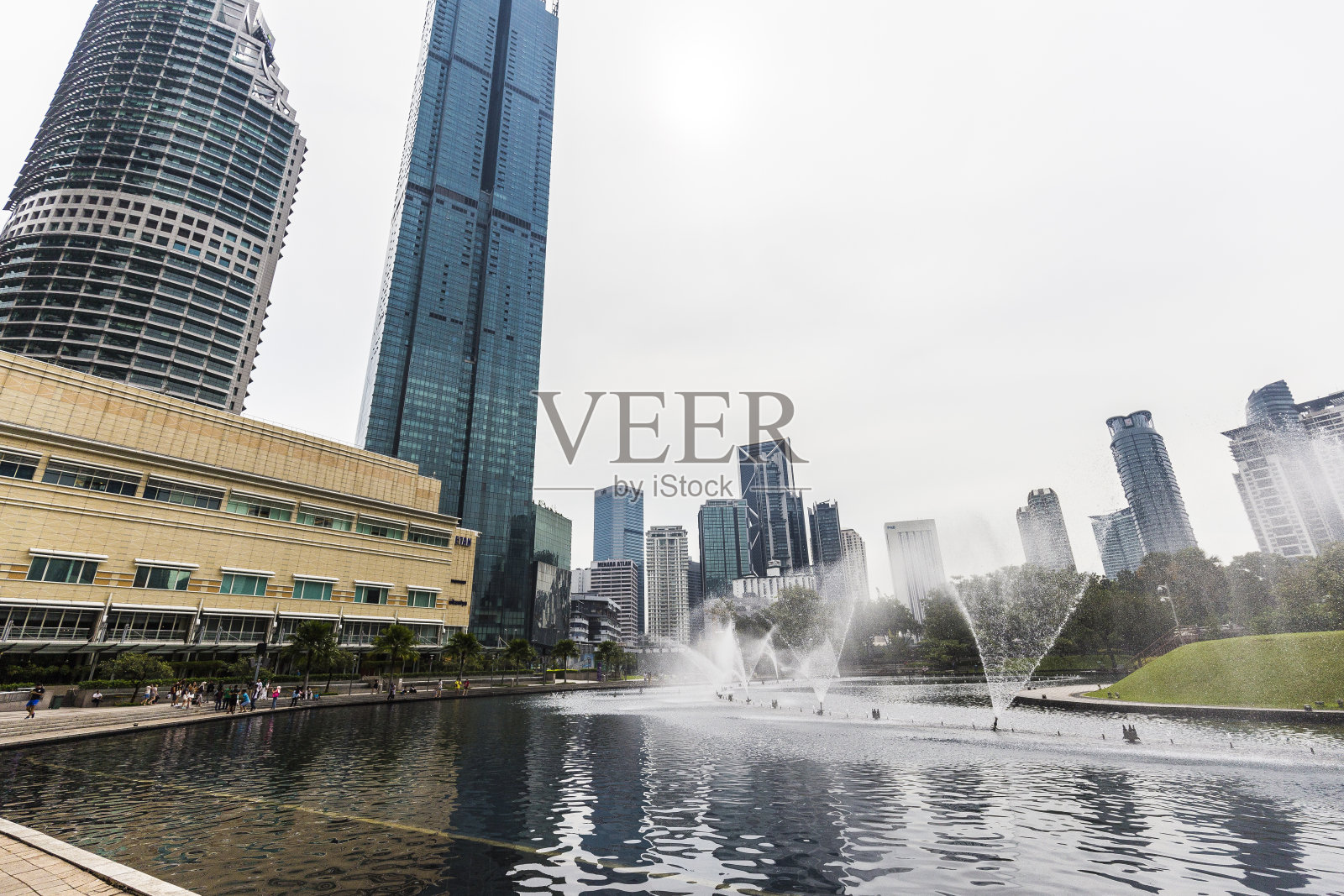 马来西亚吉隆坡吉隆市天际线照片摄影图片