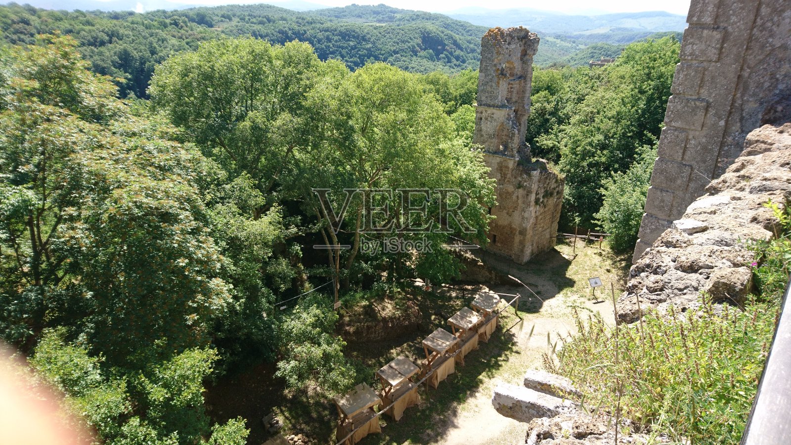 一个被遗弃的村庄照片摄影图片