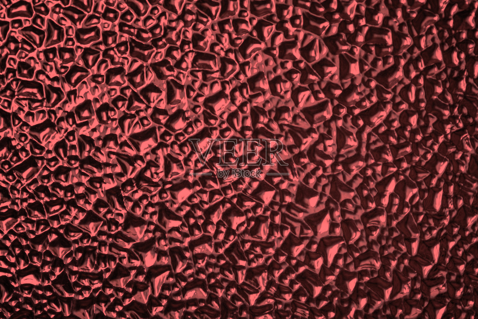 背景和复制空间的抽象纹理。2019年活珊瑚色。照片摄影图片