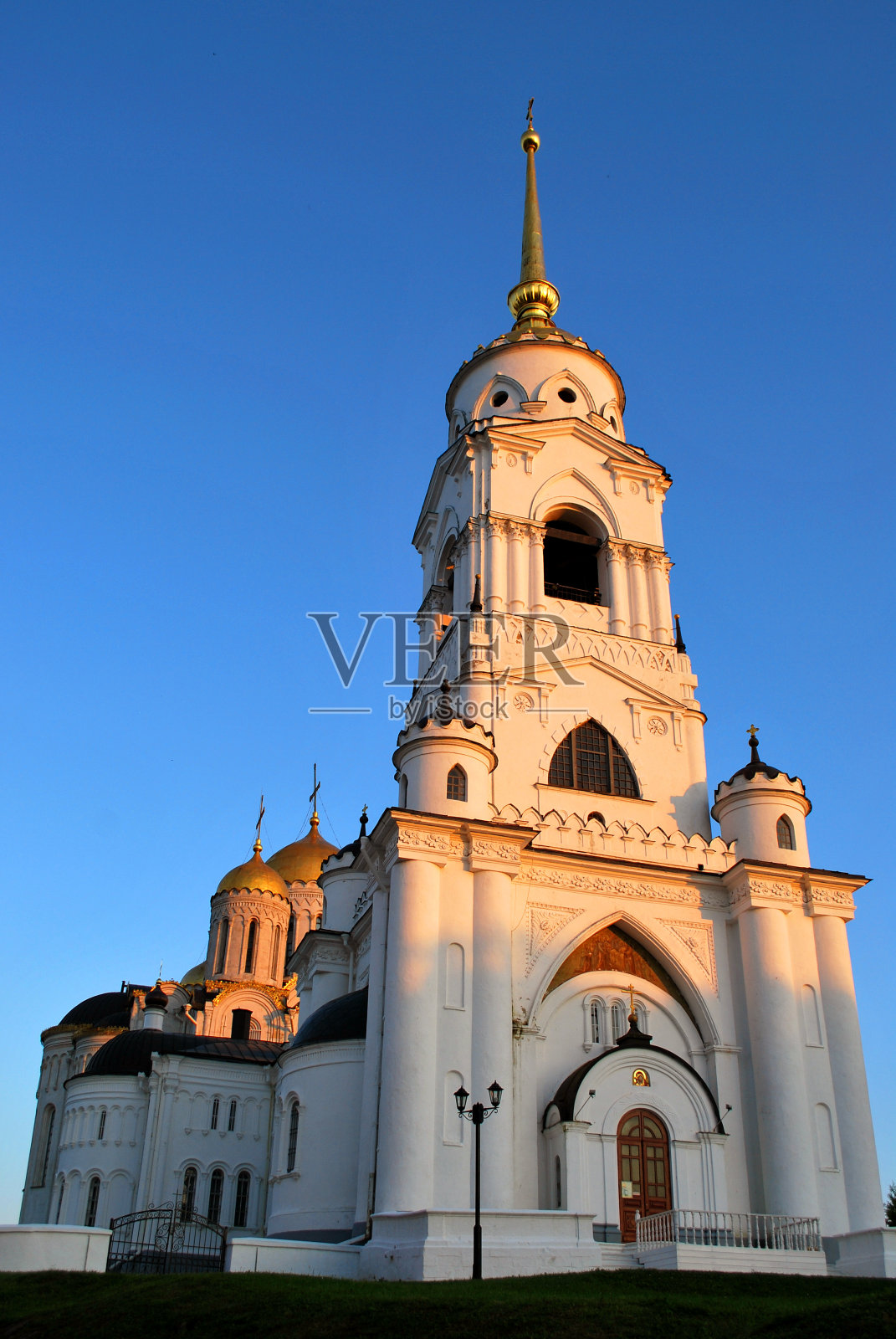俄罗斯弗拉基米尔的末日大教堂照片摄影图片