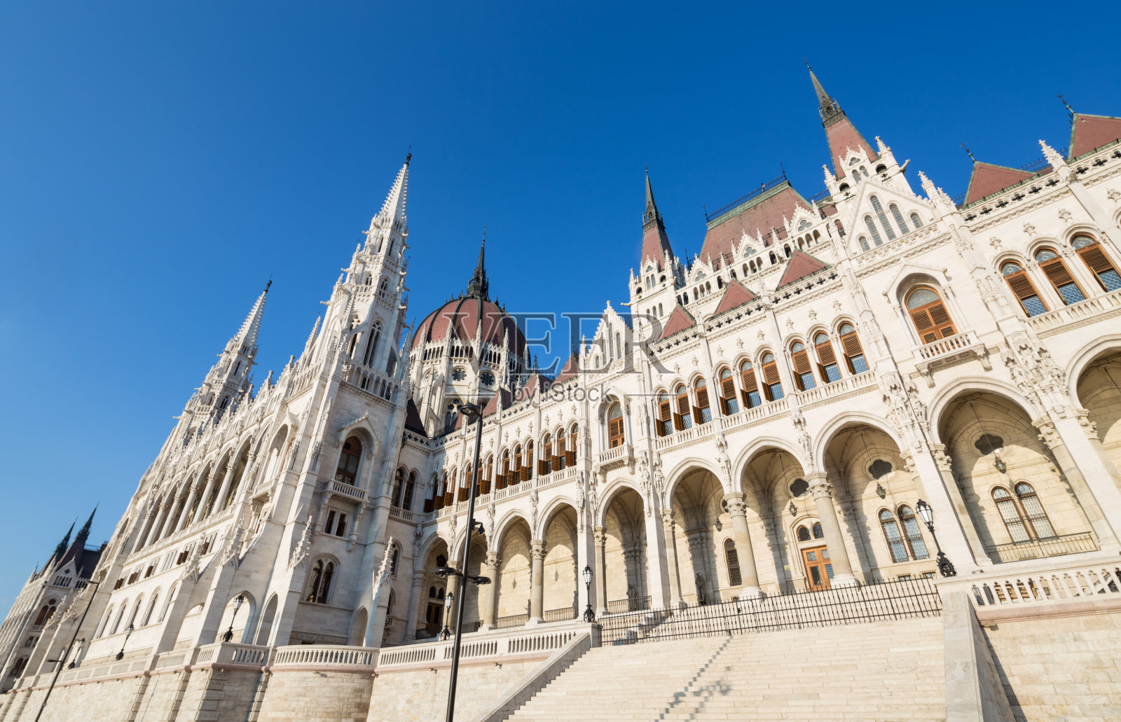匈牙利国会大厦。照片摄影图片