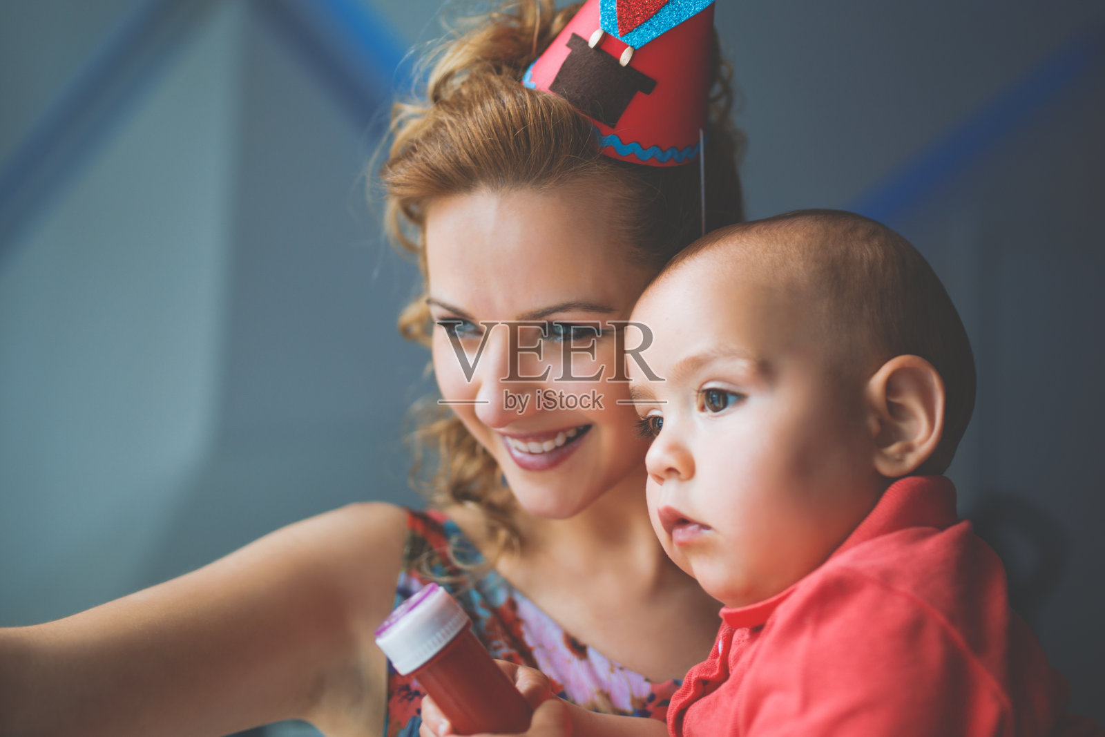 第一个生日聚会照片摄影图片