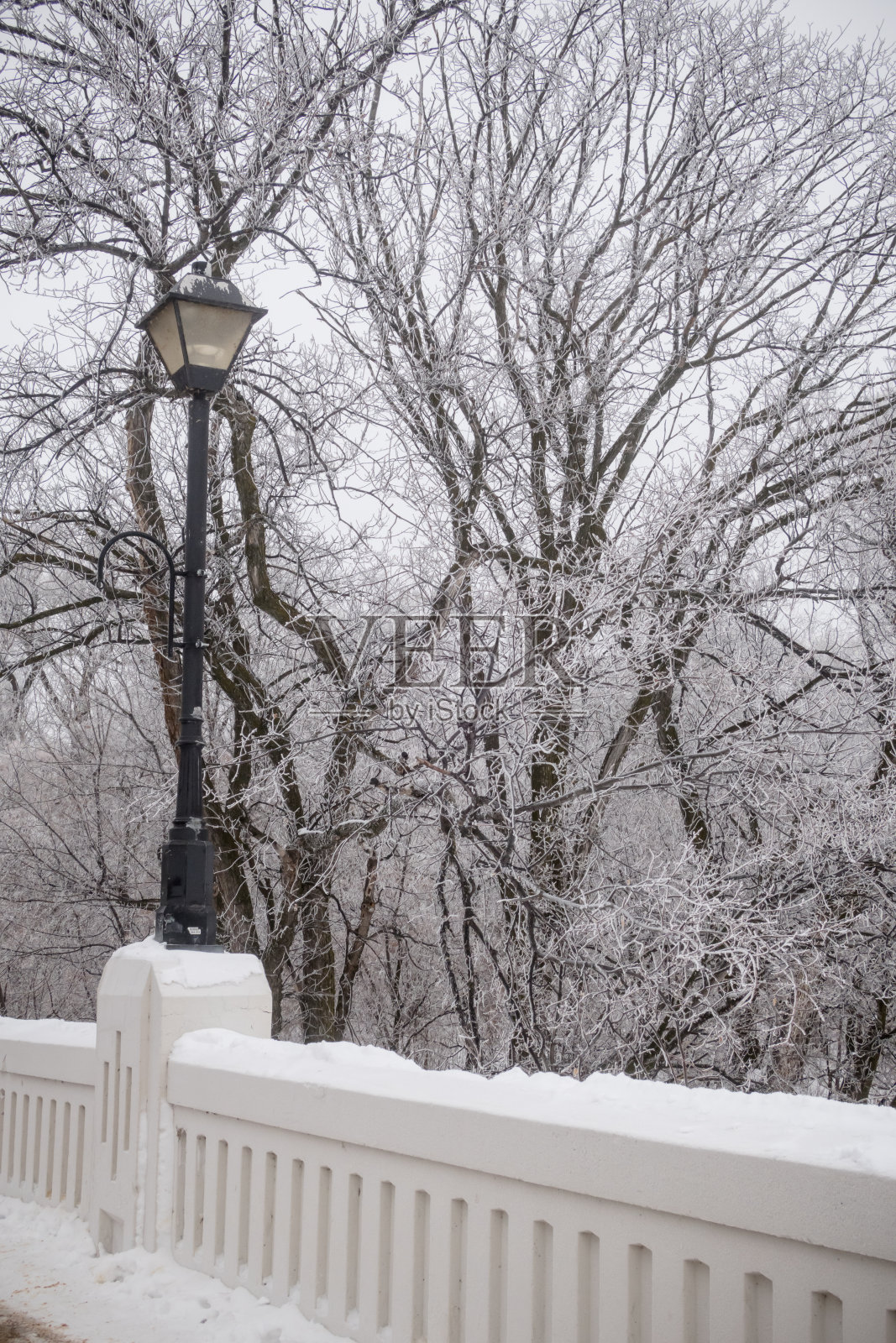 白霜桥照片摄影图片