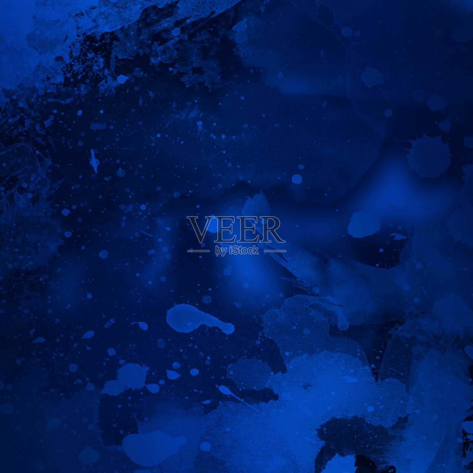 蓝色抽象绘画背景照片摄影图片