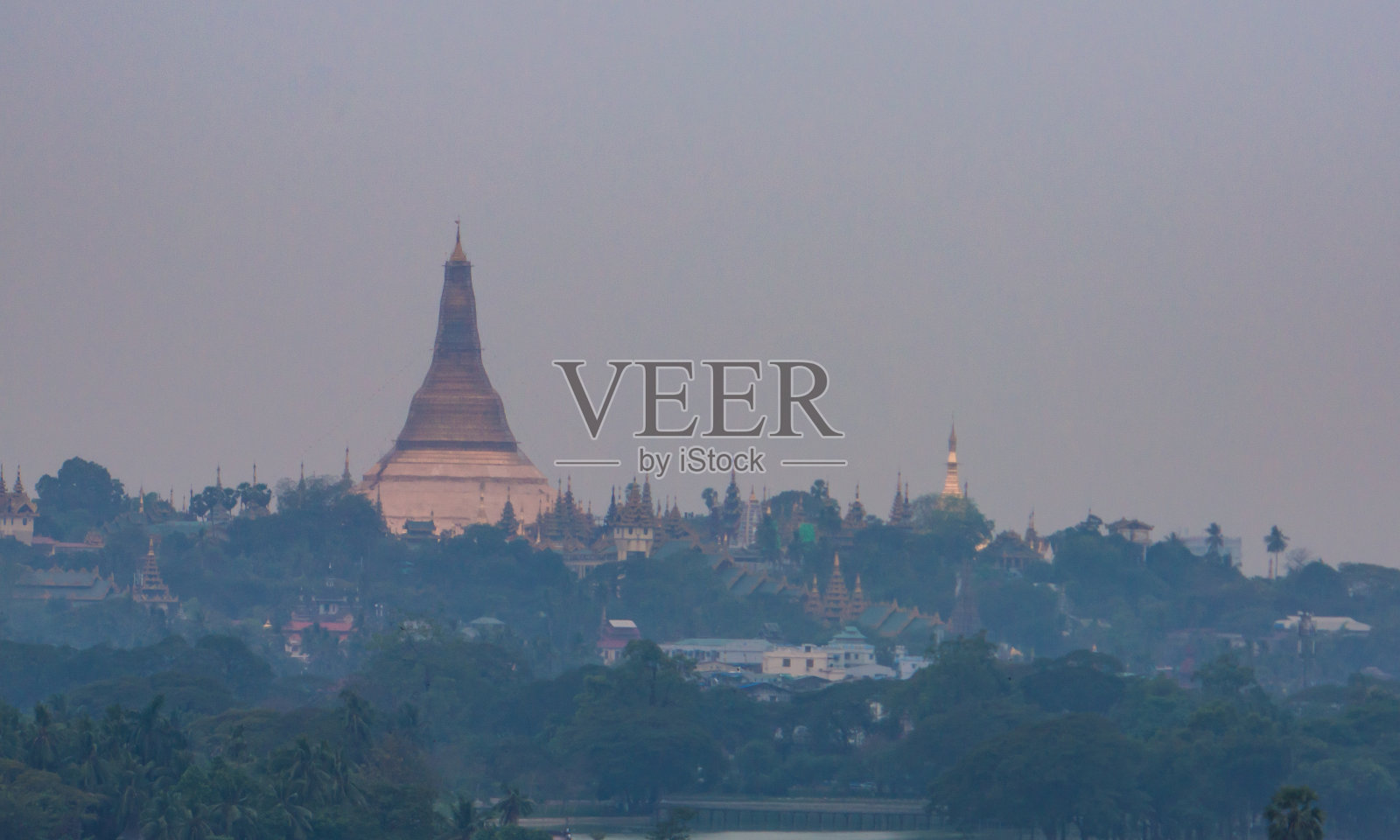 缅甸仰光大金塔照片摄影图片