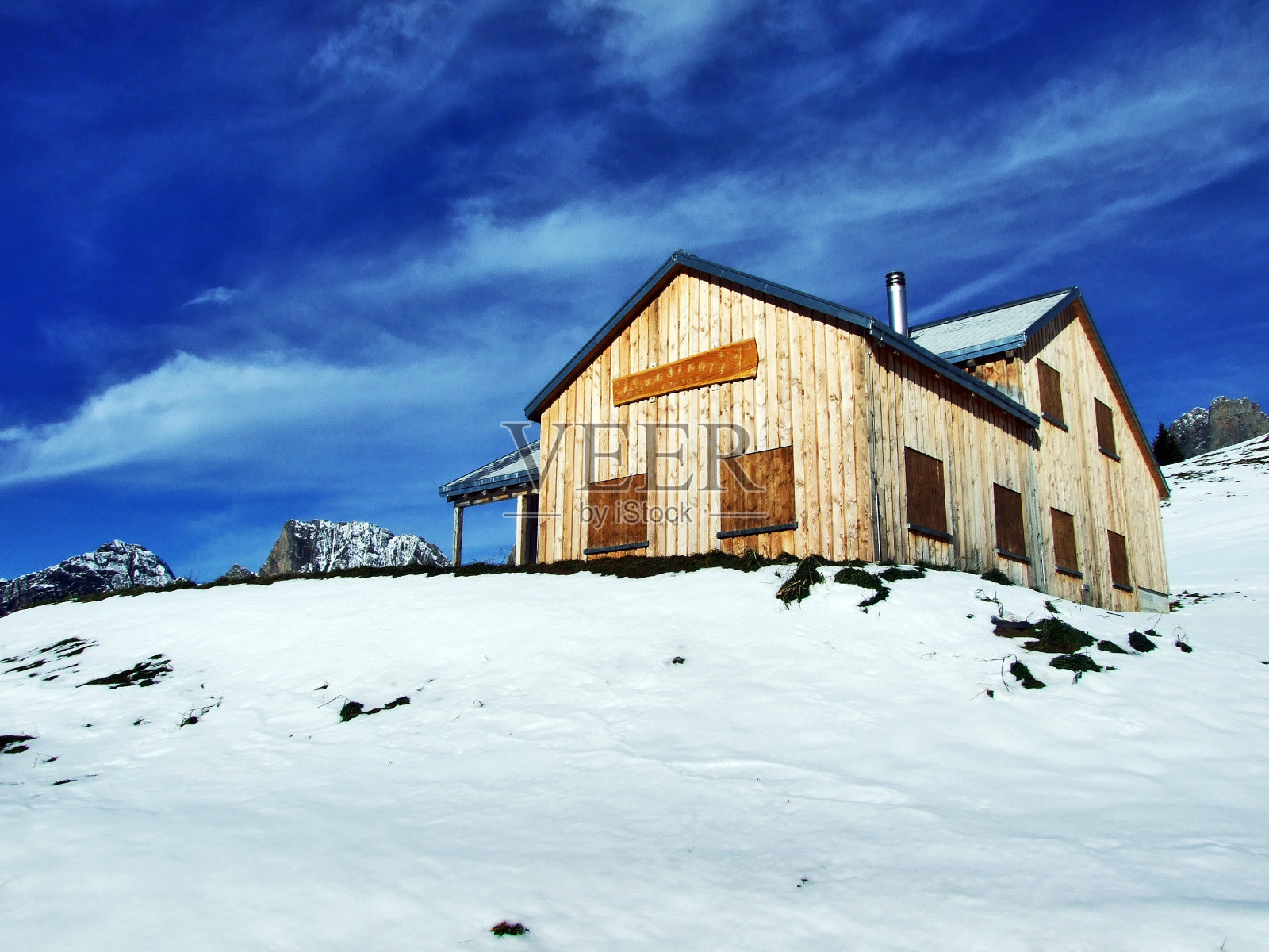一种晚秋的气息弥漫在泽兹河山谷和马伦山高原的牧场和农场上照片摄影图片