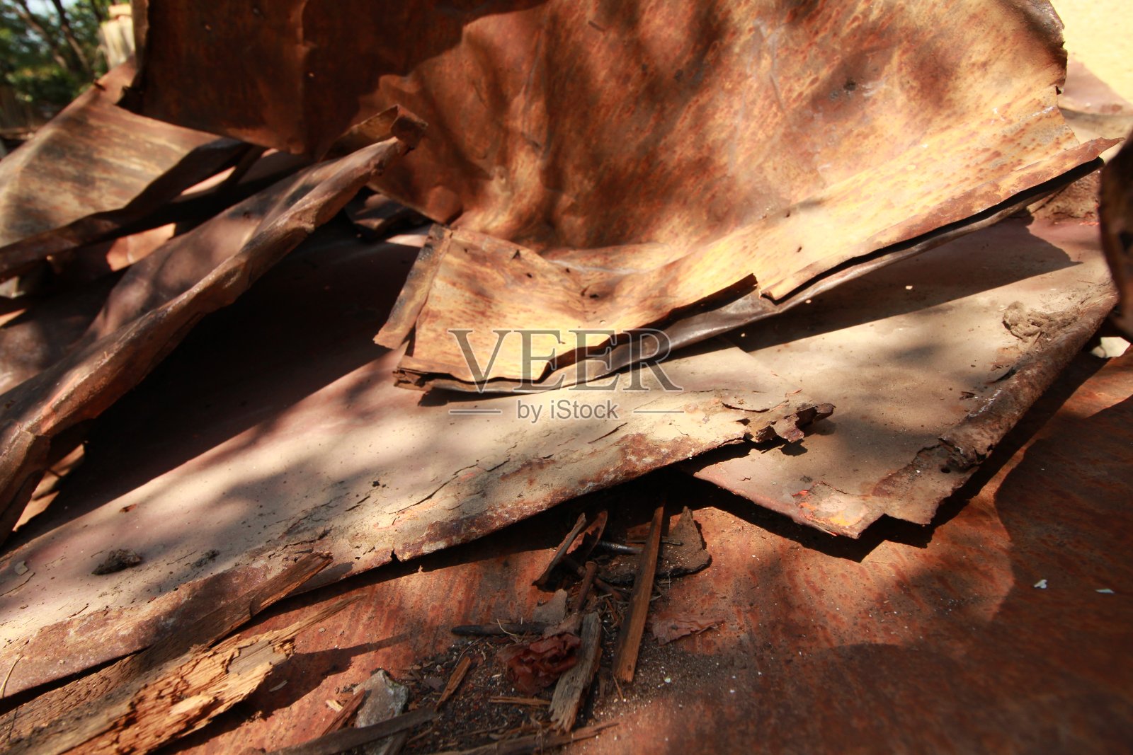 生锈的金属照片摄影图片