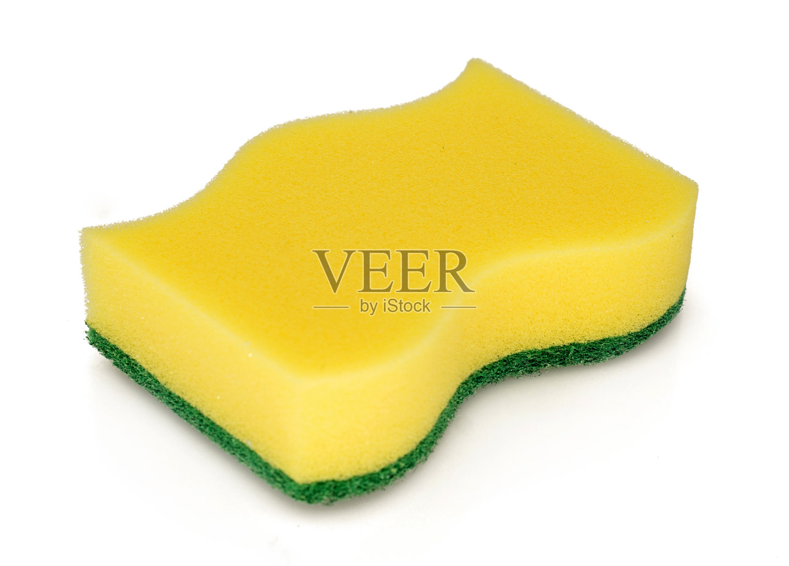 海绵孤立在白色背景上照片摄影图片