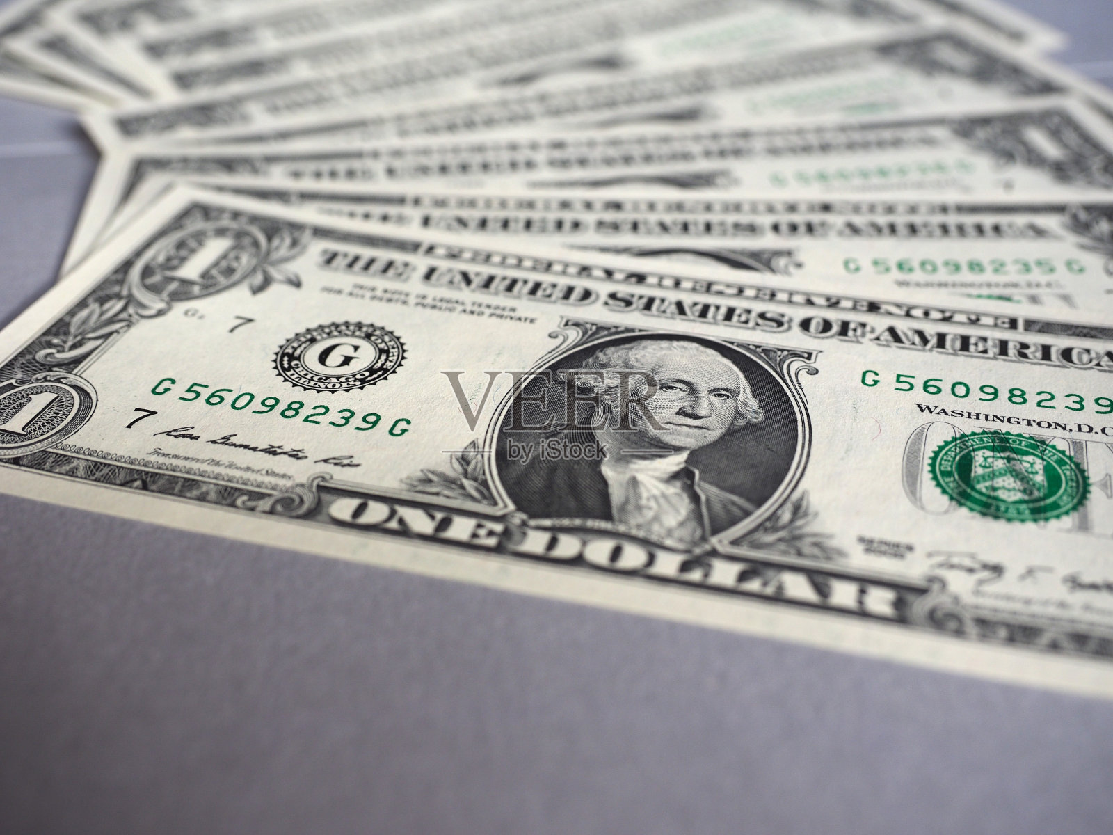 美元钞票，美国照片摄影图片