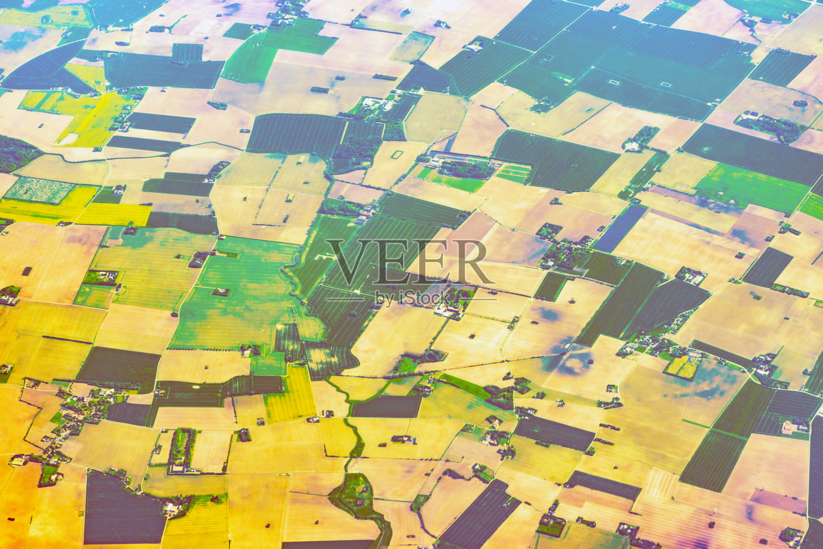 从空中俯瞰丹麦照片摄影图片