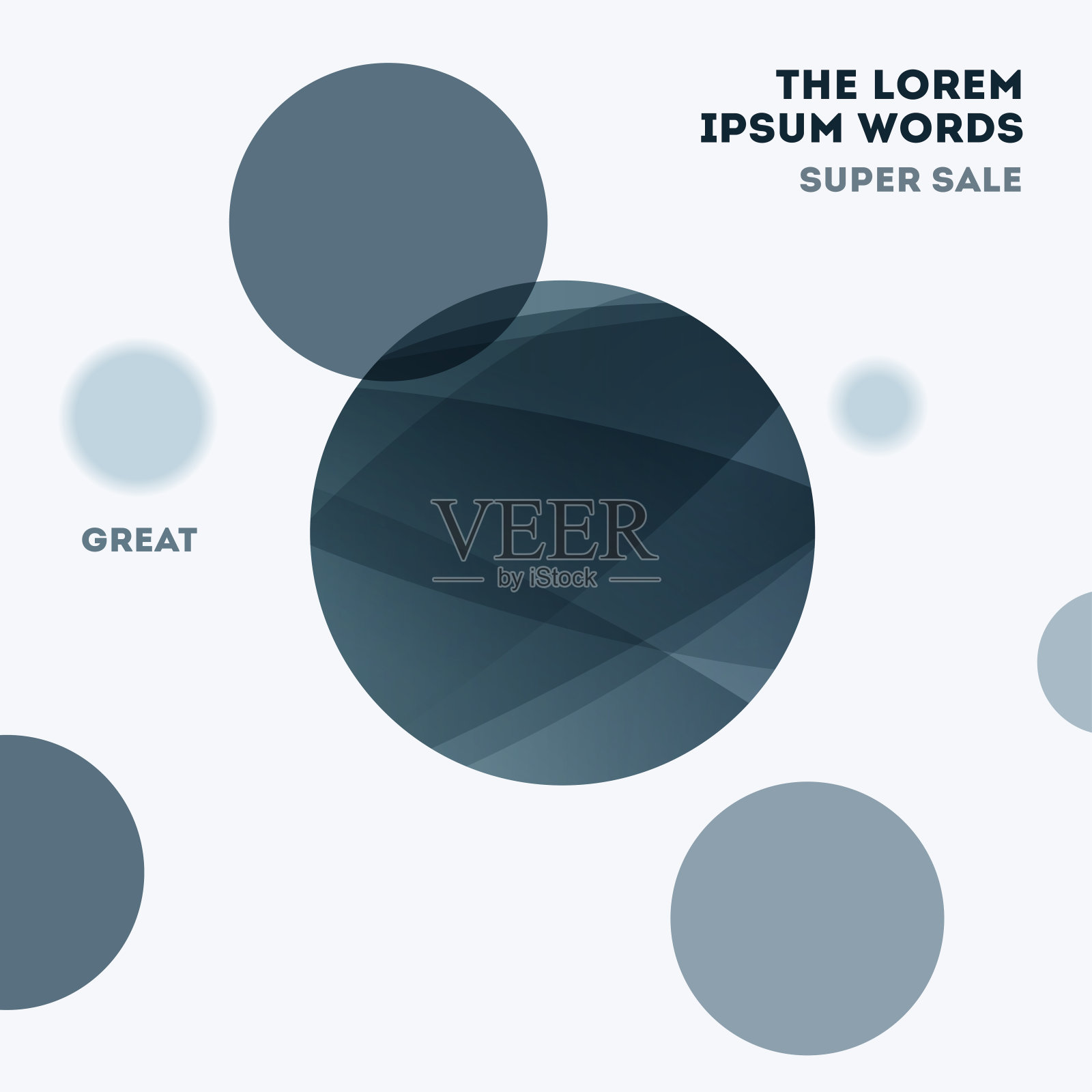 抽象设计的彩色矢量元素为现代背景与灰色软轮商业品牌打印。设计模板素材