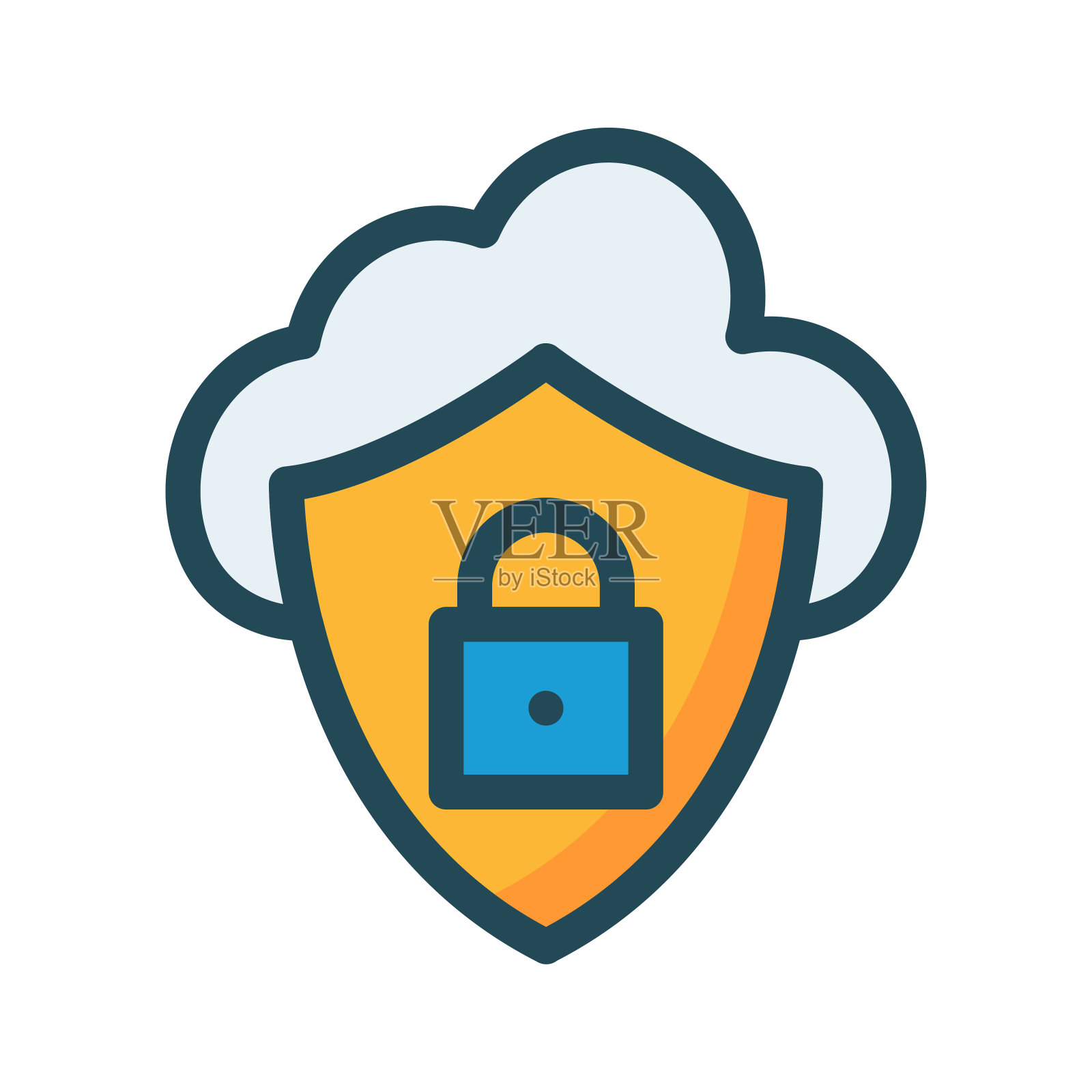 保护安全的保护插画图片素材