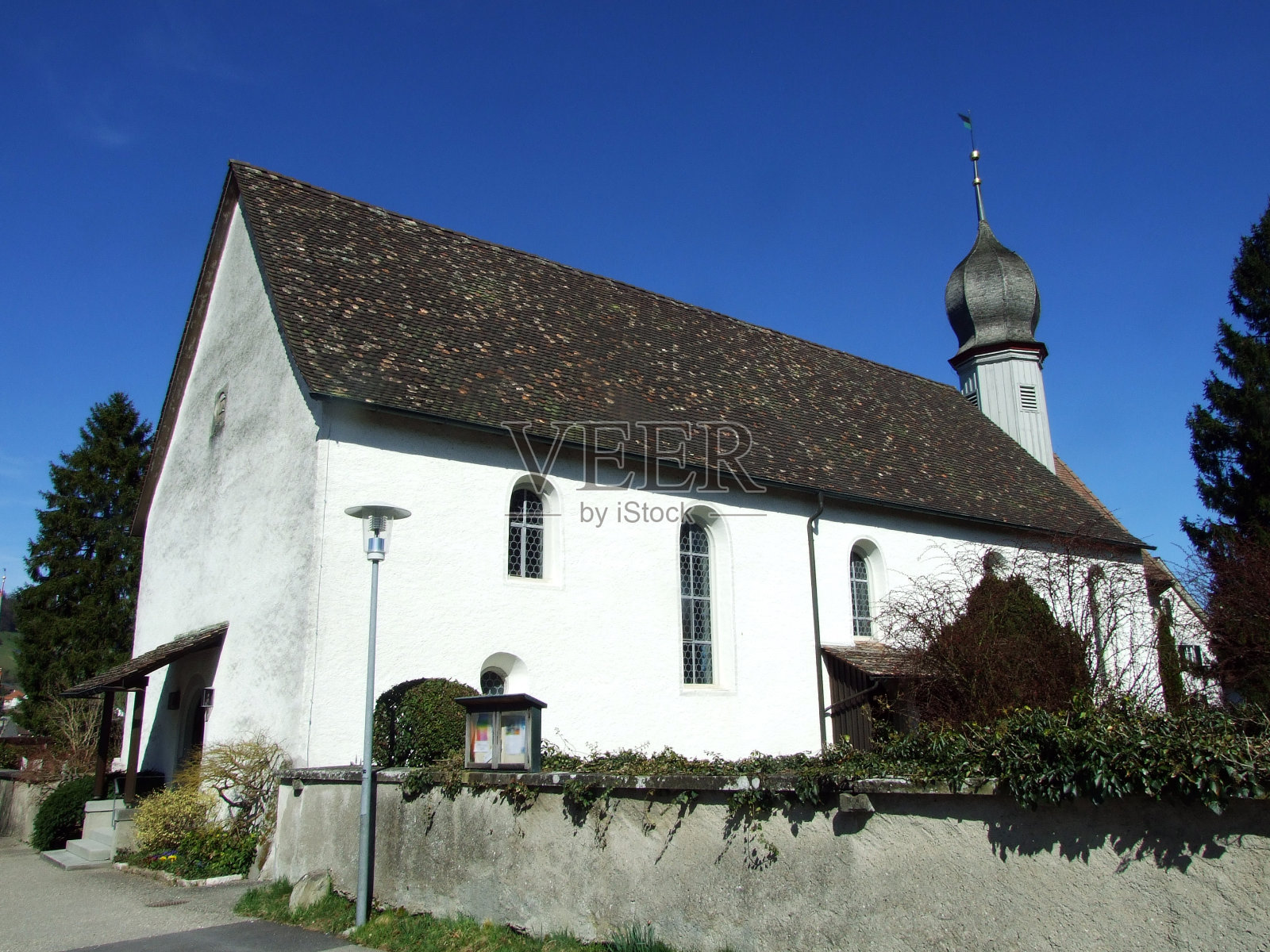 基尔切堡或丘奇堡，斯坦·阿莱因照片摄影图片