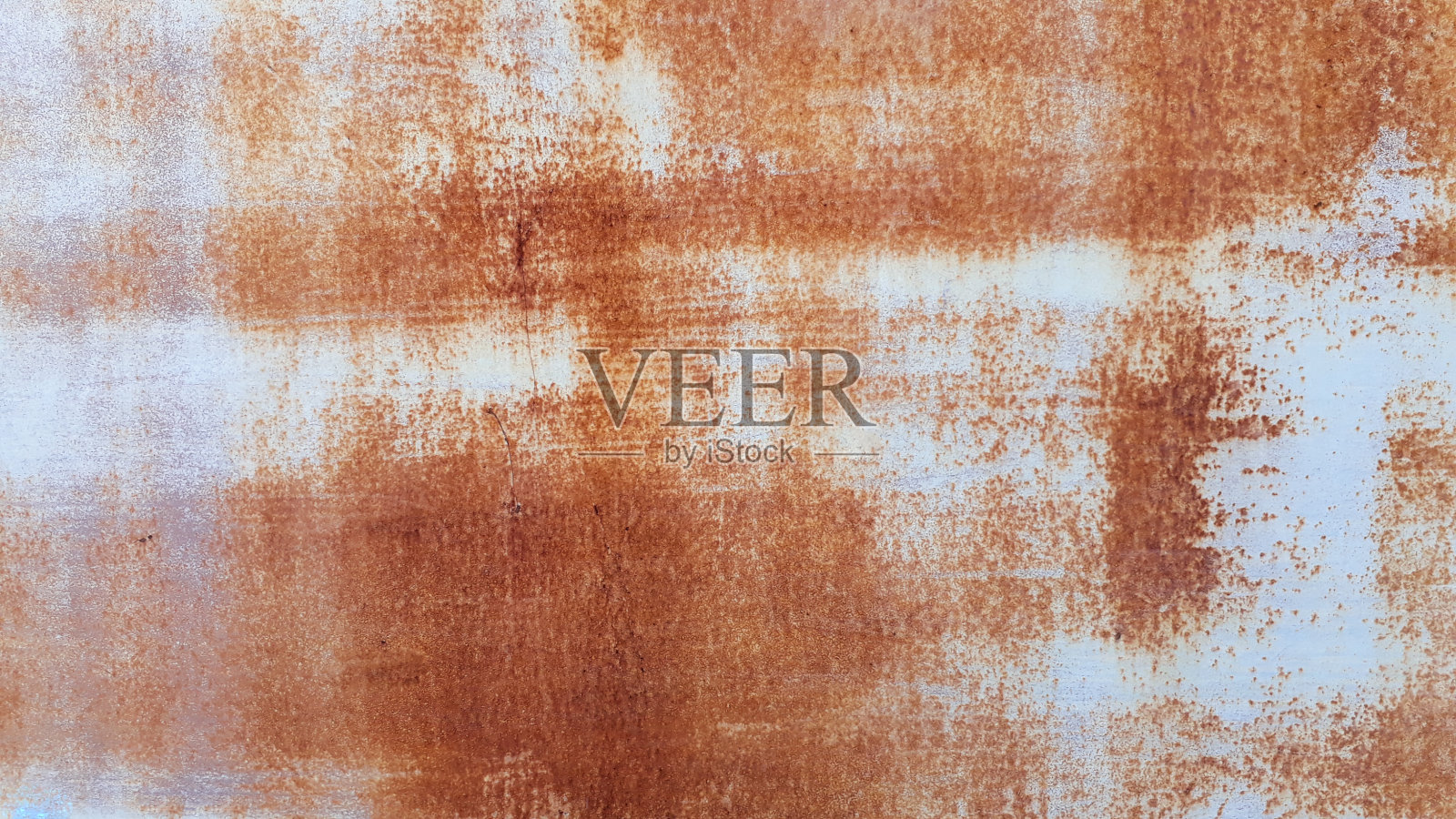 生锈的金属墙，旧铁皮覆盖着生锈的背景照片摄影图片