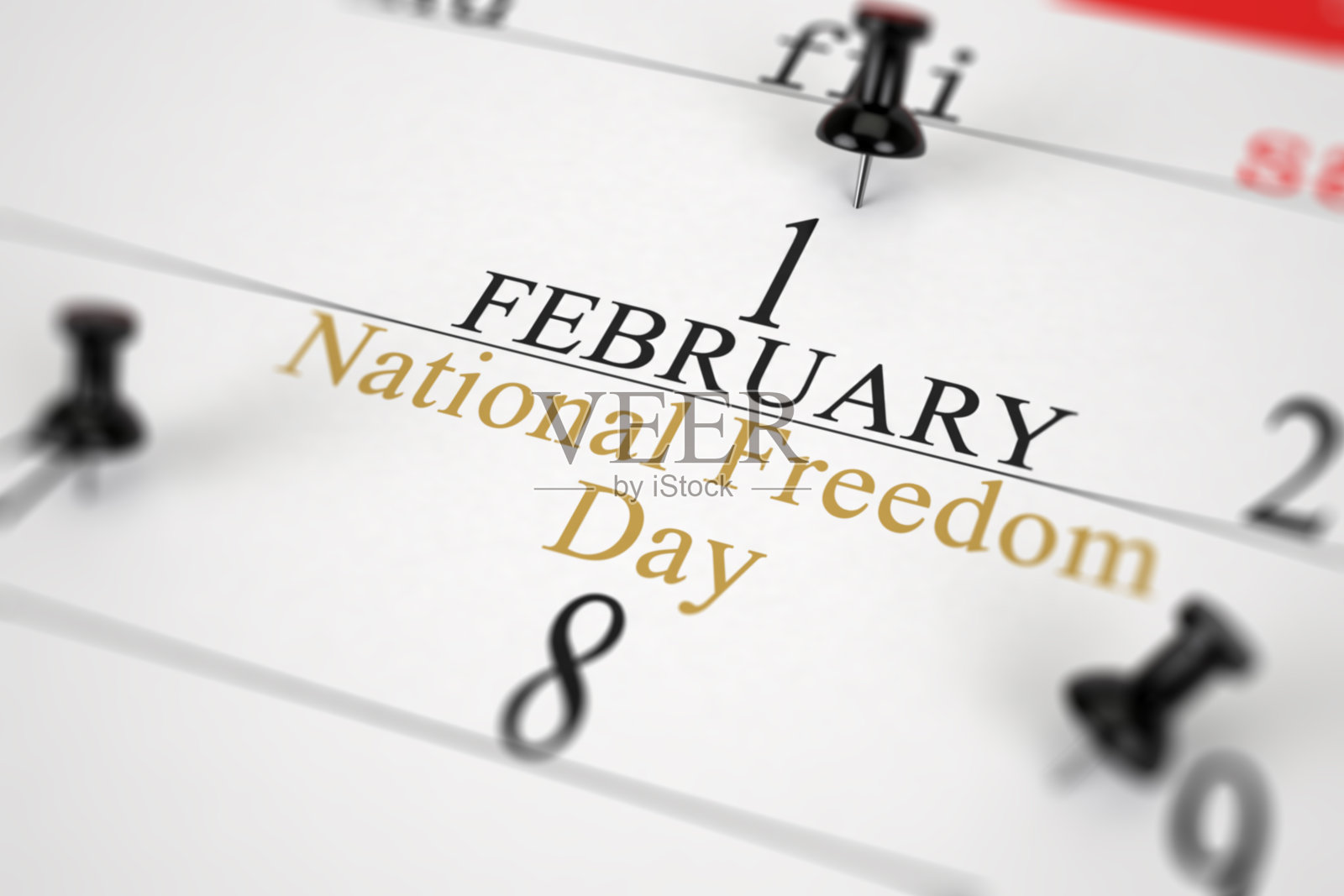 日历概念国家自由日照片摄影图片