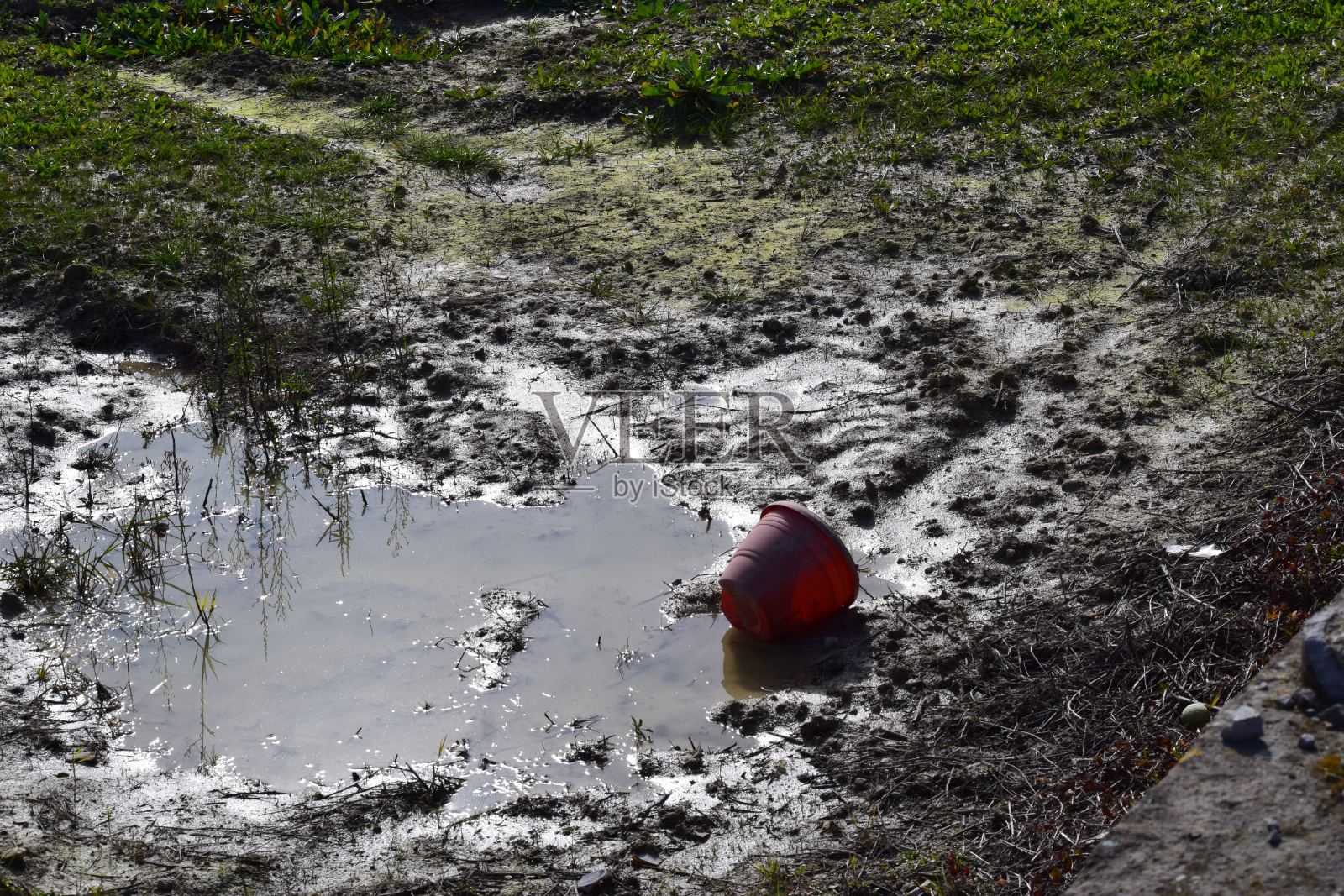泥浆建模照片摄影图片