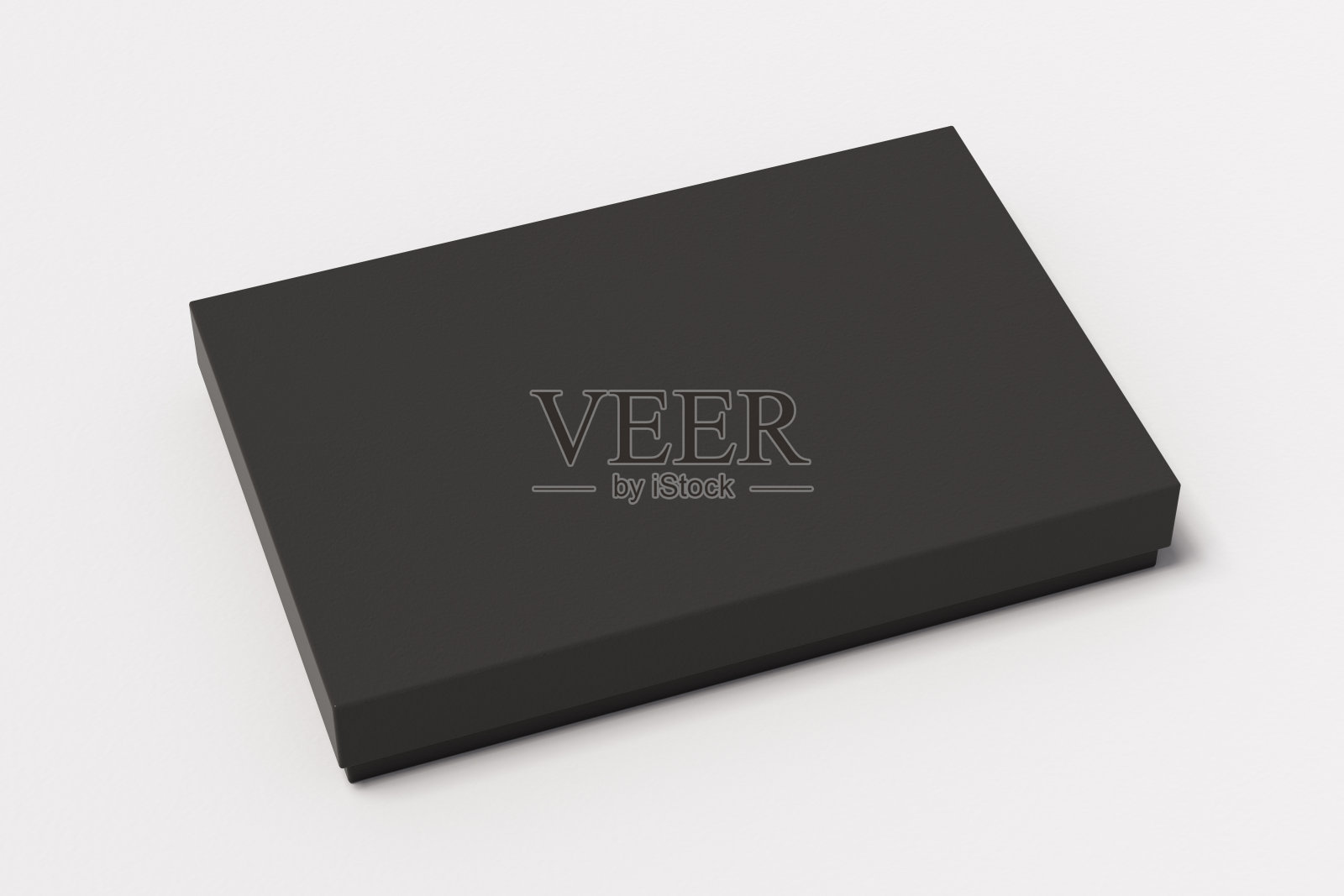 空白平板礼盒模拟照片摄影图片