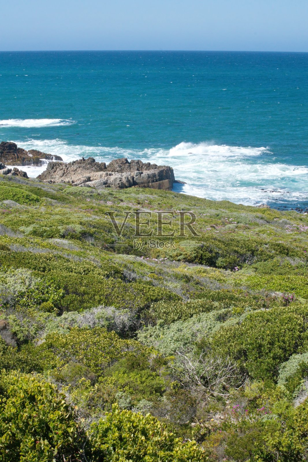 岩石的大西洋海岸线照片摄影图片