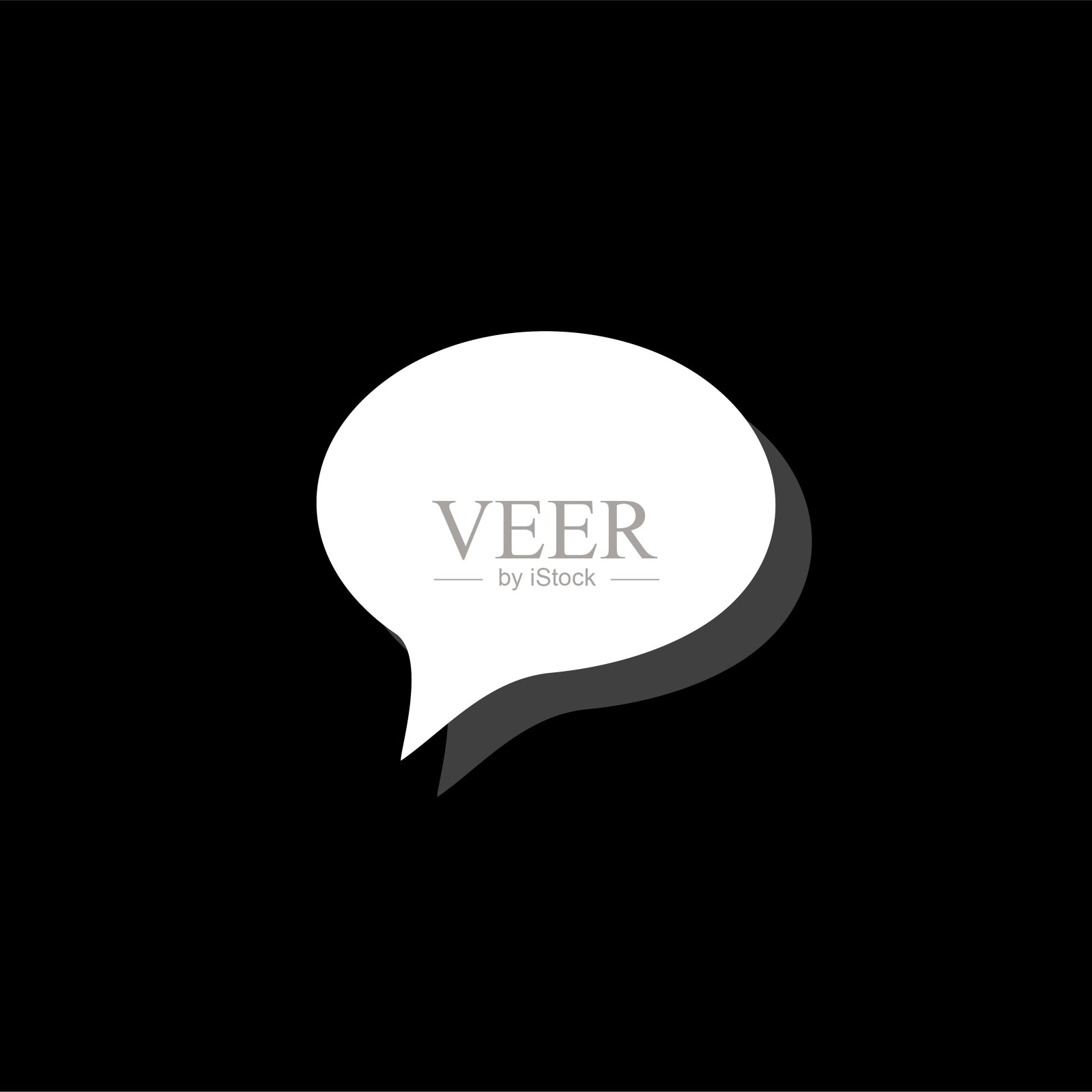 泡沫图标平图标素材