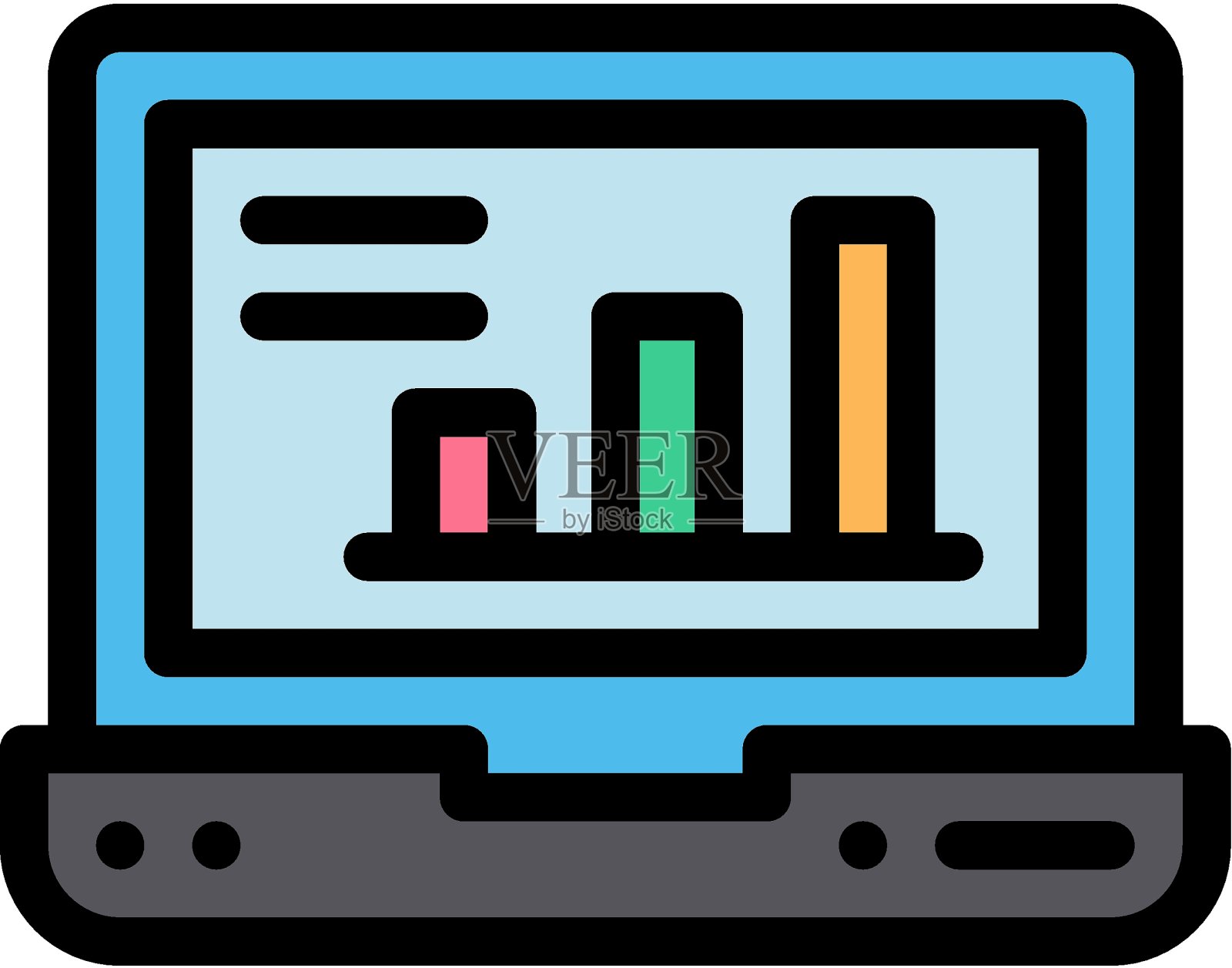 移动PC插画图片素材