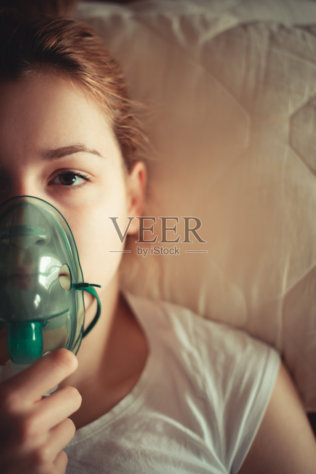 每日哮喘护理照片摄影图片