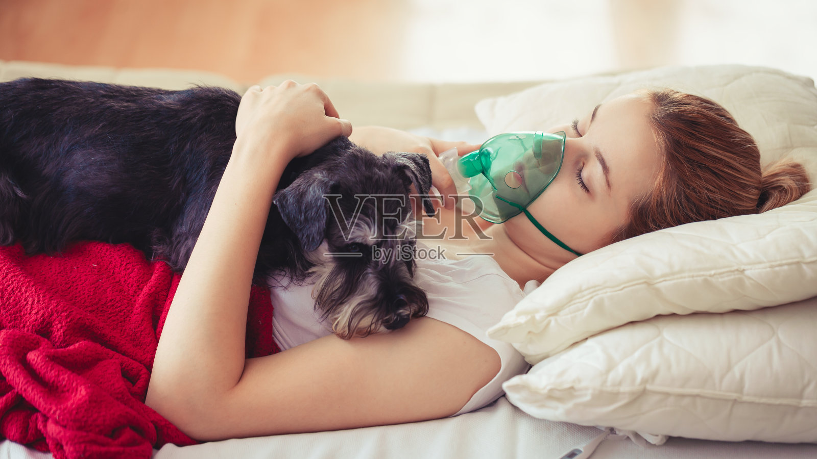 每日哮喘护理照片摄影图片