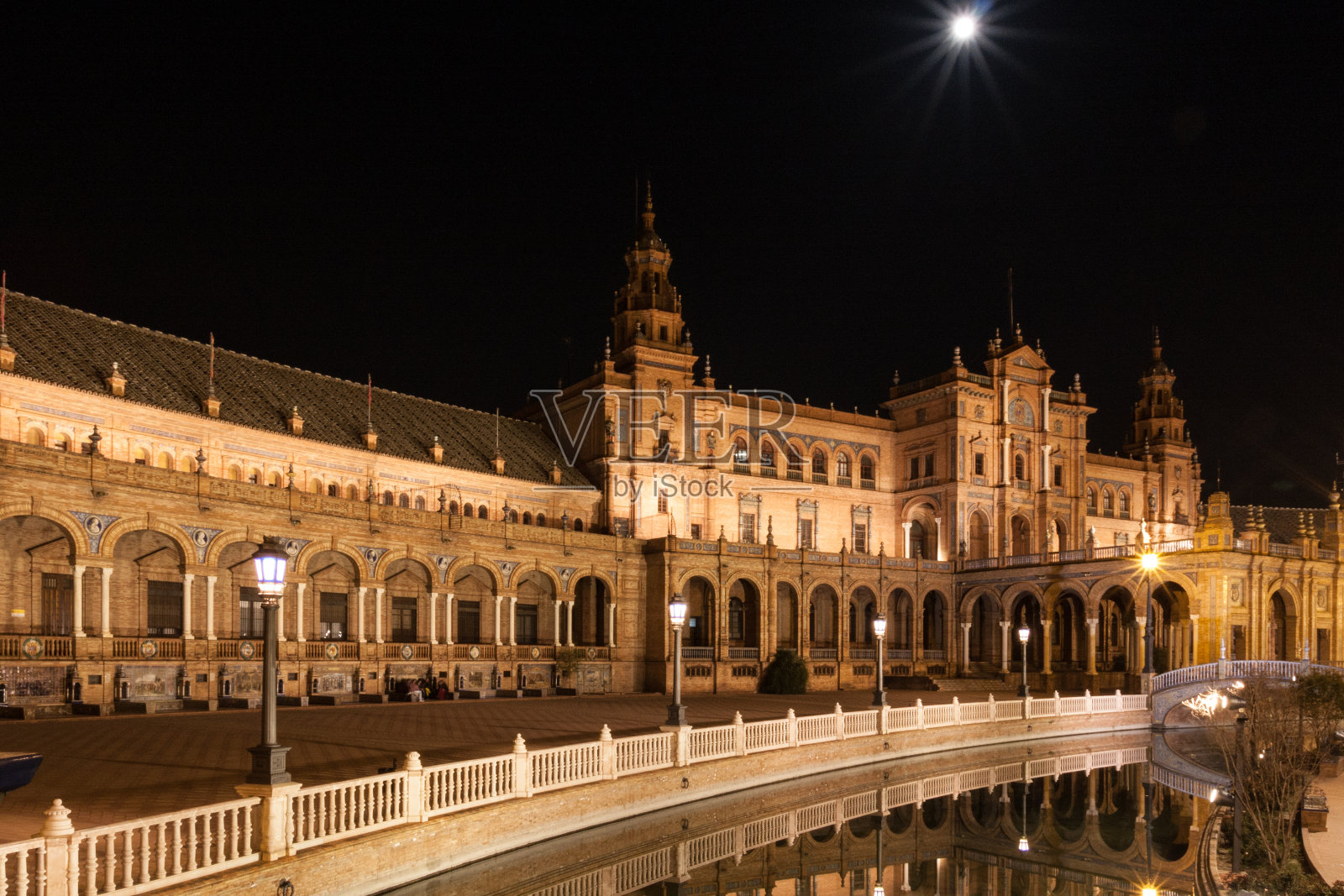 西班牙西班牙塞维利亚广场照片摄影图片