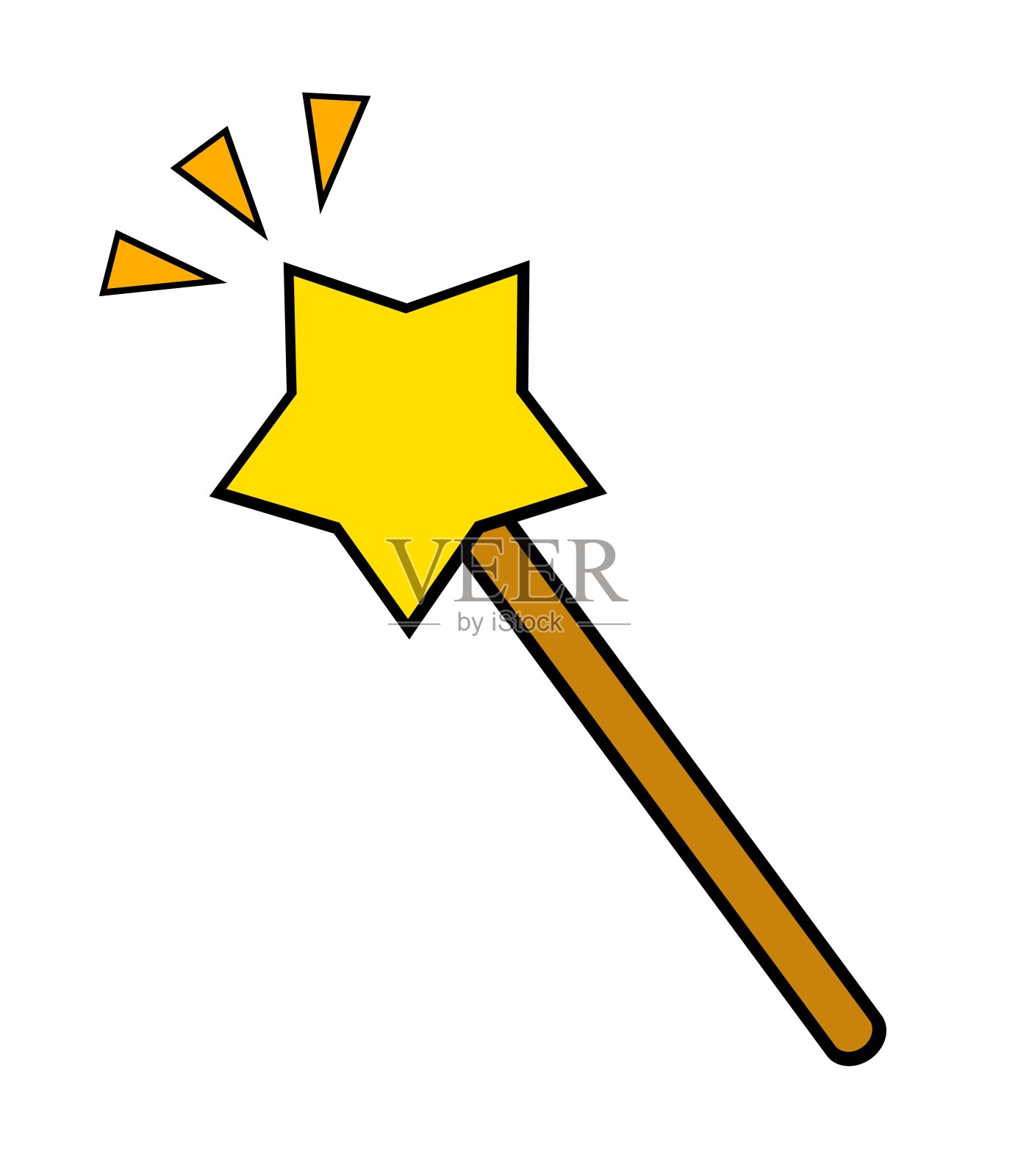 星之杖照片摄影图片