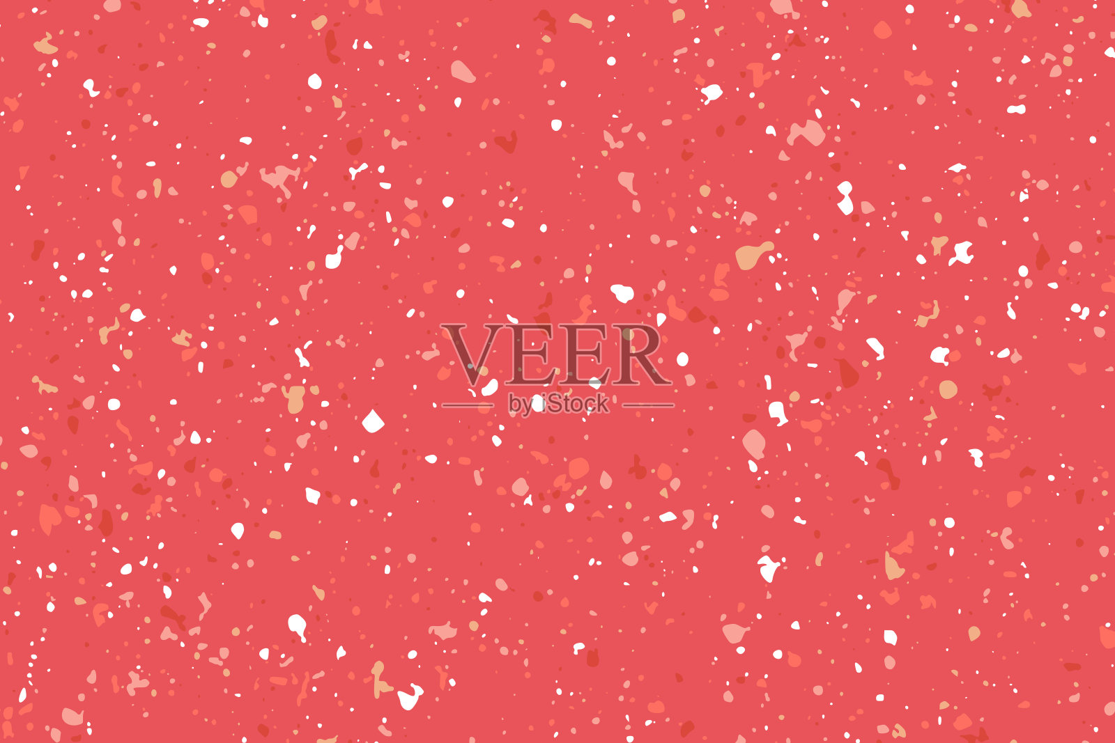 珊瑚抽象纹理背景。插画图片素材