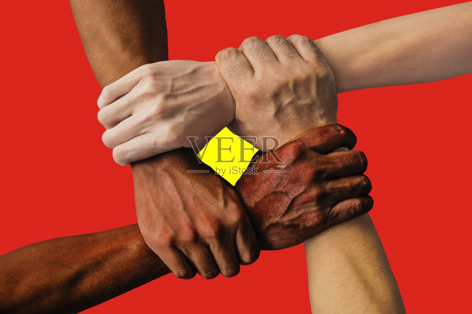 越南国旗，多元文化青年群体的融合照片摄影图片