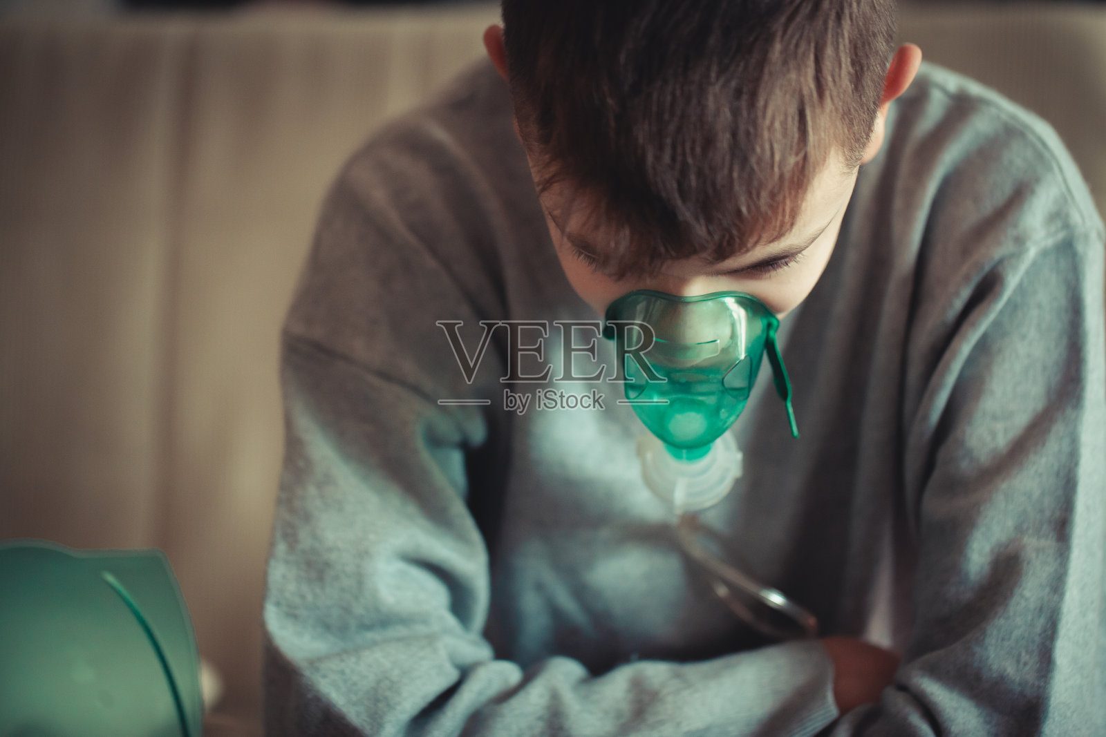 每日哮喘护理照片摄影图片